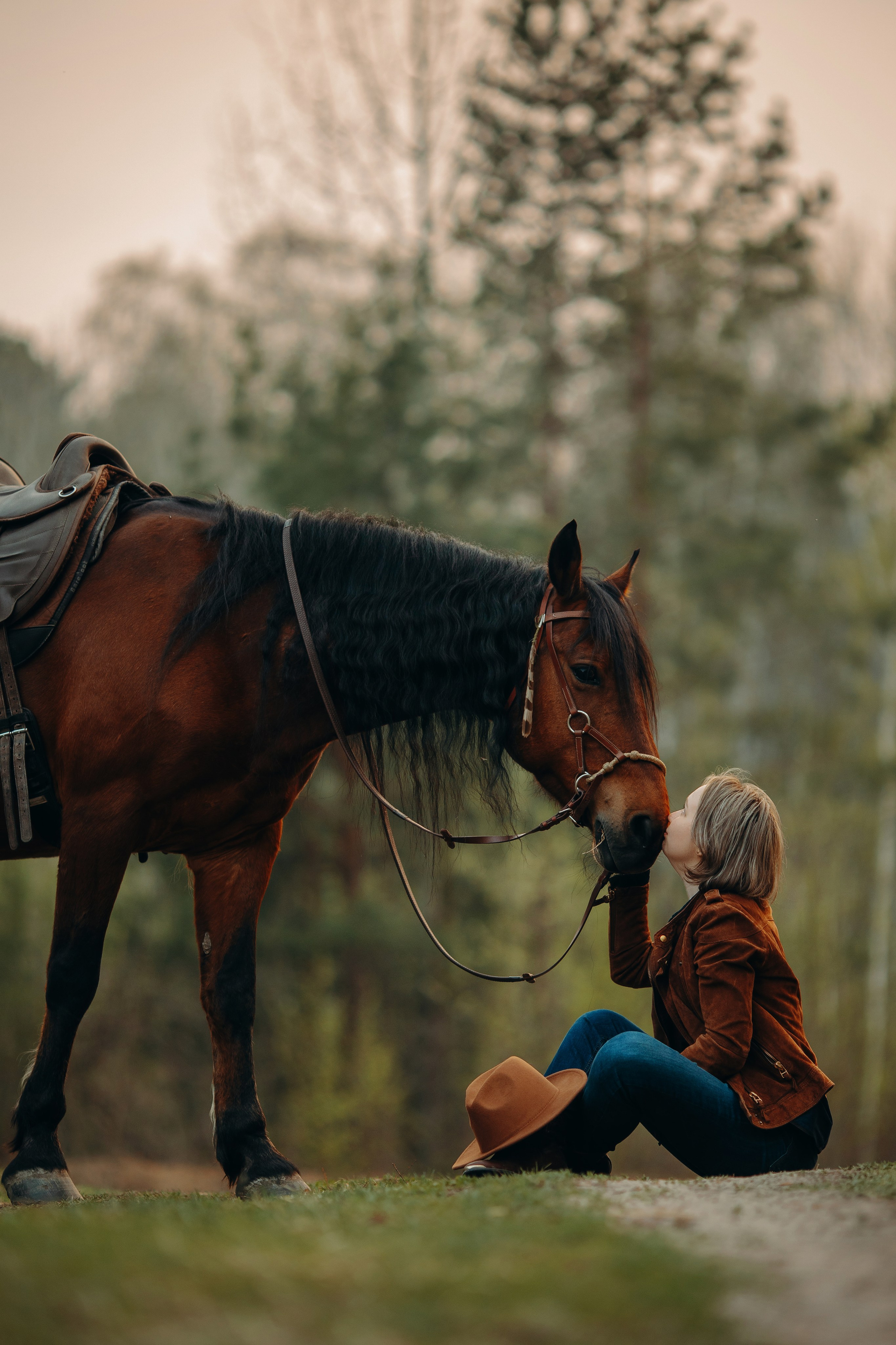 Сашенька и Талисман. Анна Молчанова конный фотограф в Тюмени | фотосессии с лошадьми Тюмень