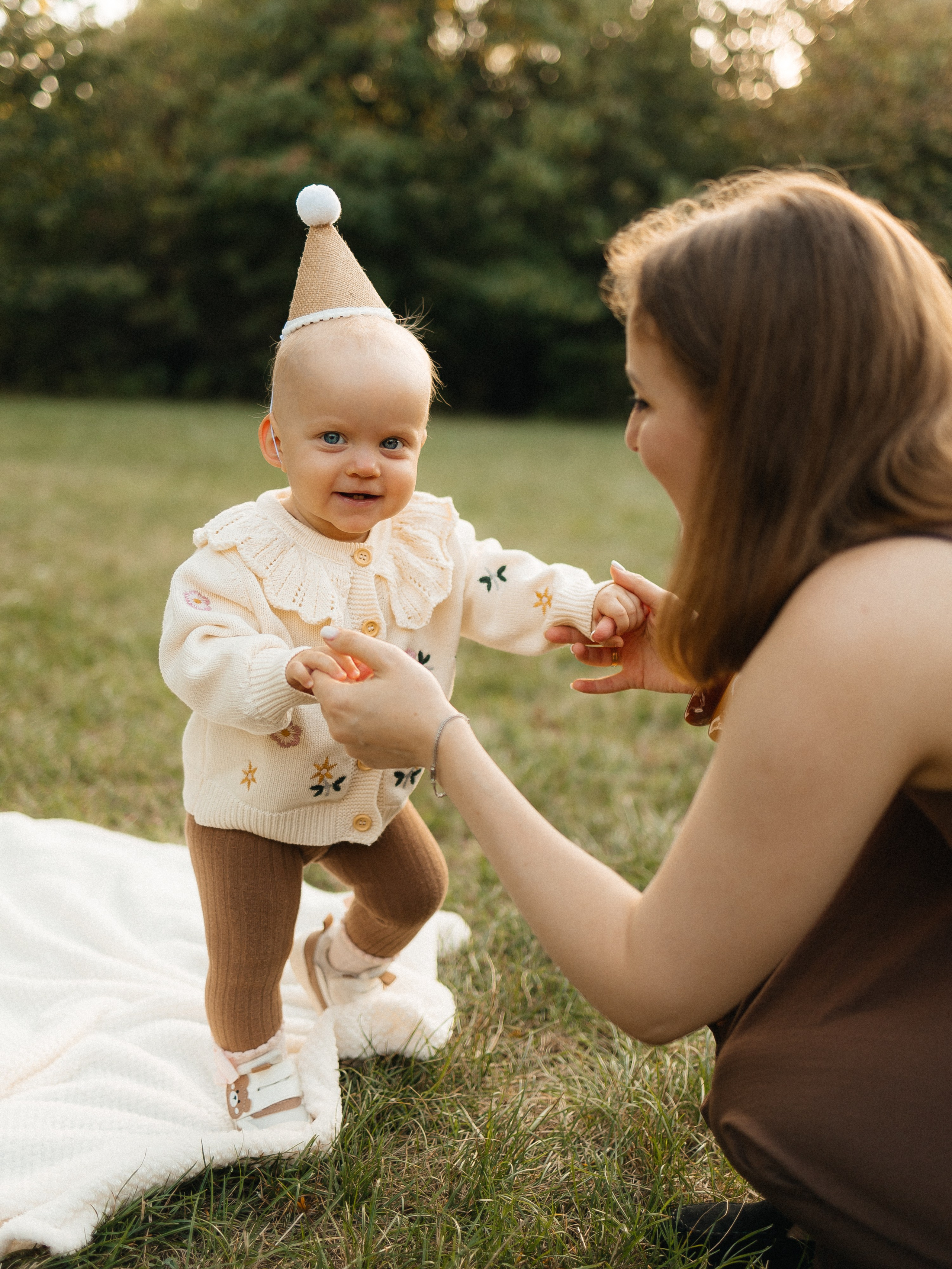 К годику Полины — дендрарий. Семейный фотограф в Краснодаре Храмова Анна