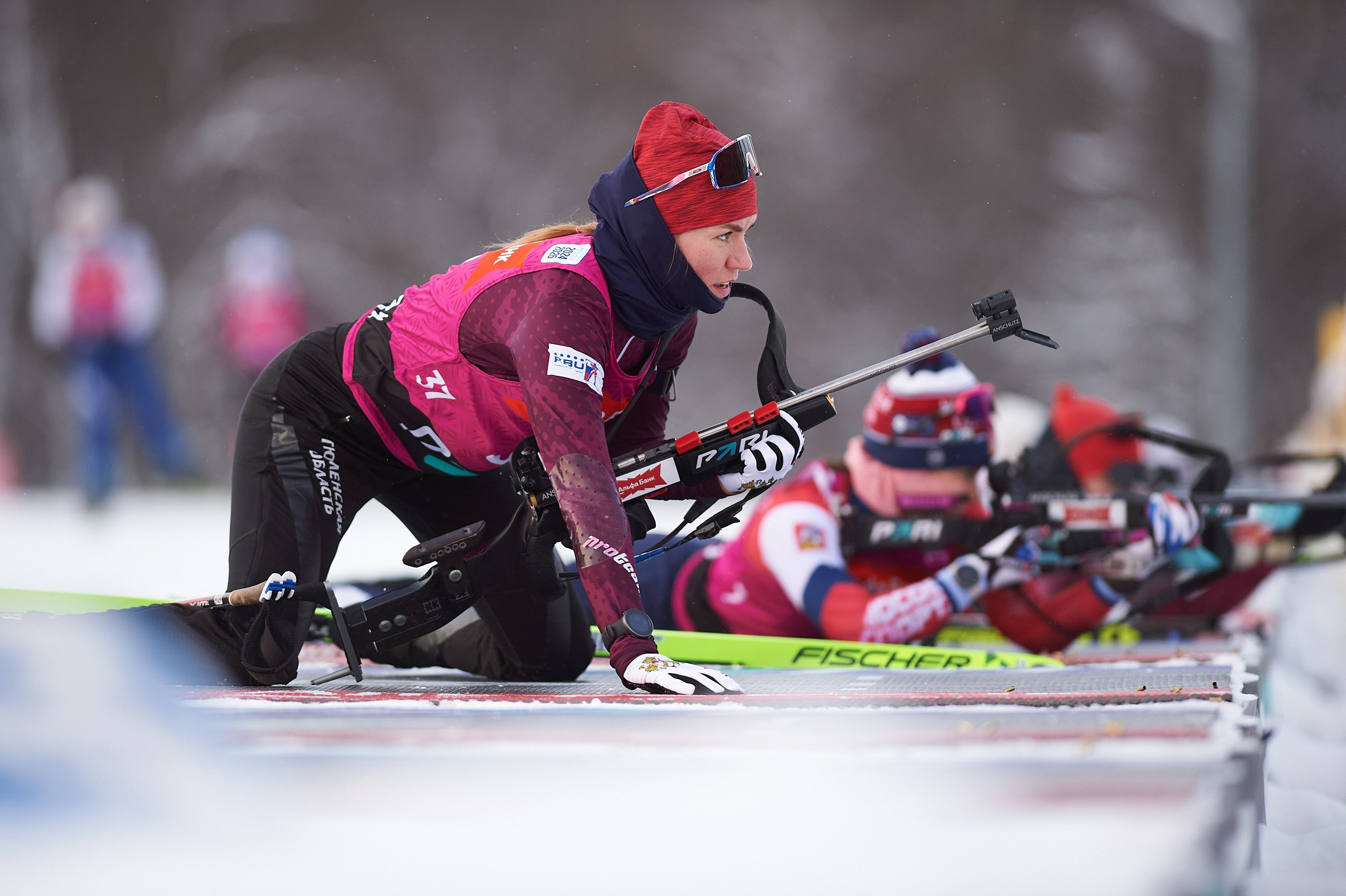 Ижевская Винтовка 55. Спринт. Женщины. Спортивный репортажный фотограф в Ижевске Сергей Мерзляков