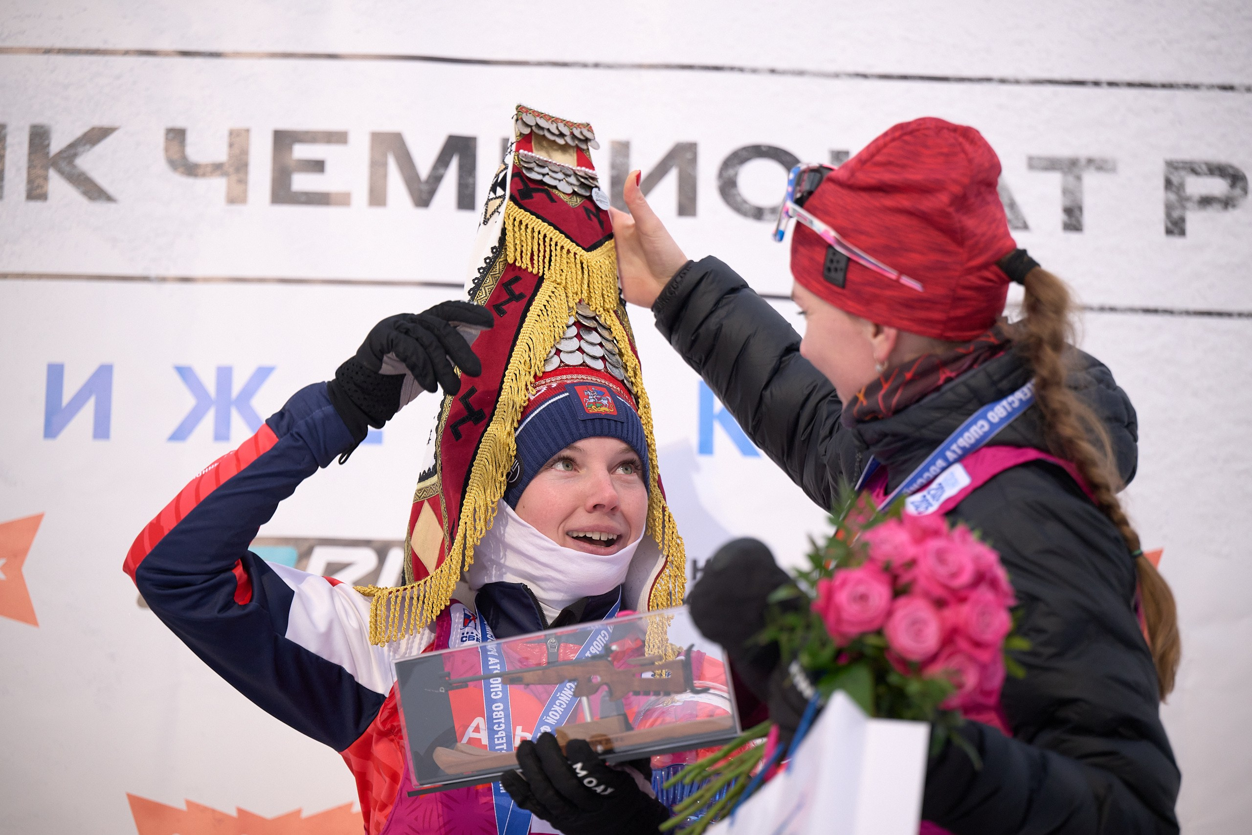 Биатлон. Чемпионат России — 2024/2025, 3-й этап, Ижевск. Ижевская винтовка. Спортивный репортажный фотограф в Ижевске Сергей Мерзляков