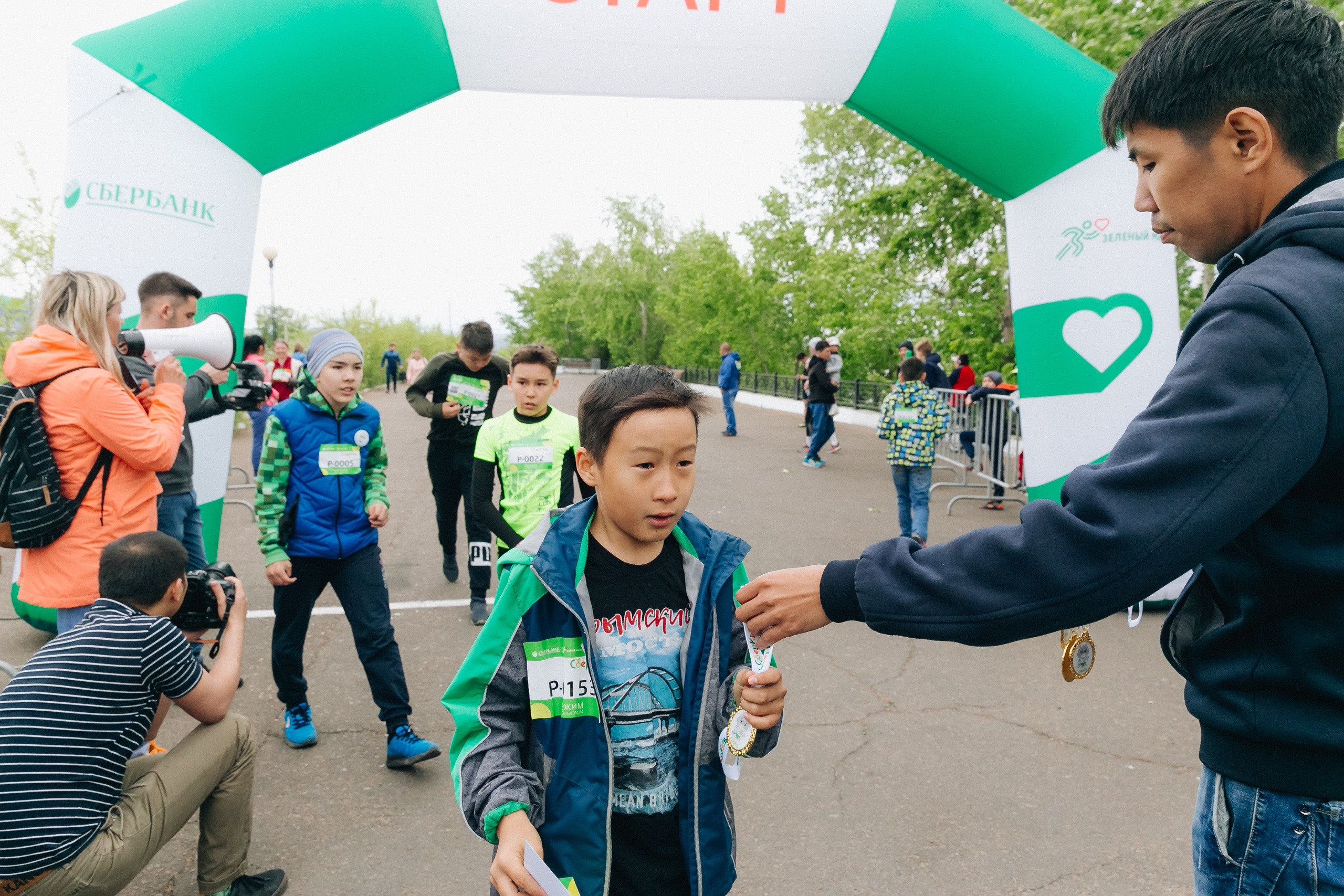Зеленый марафон Сбербанка. Свадебный и семейный фотограф в Улан-Удэ