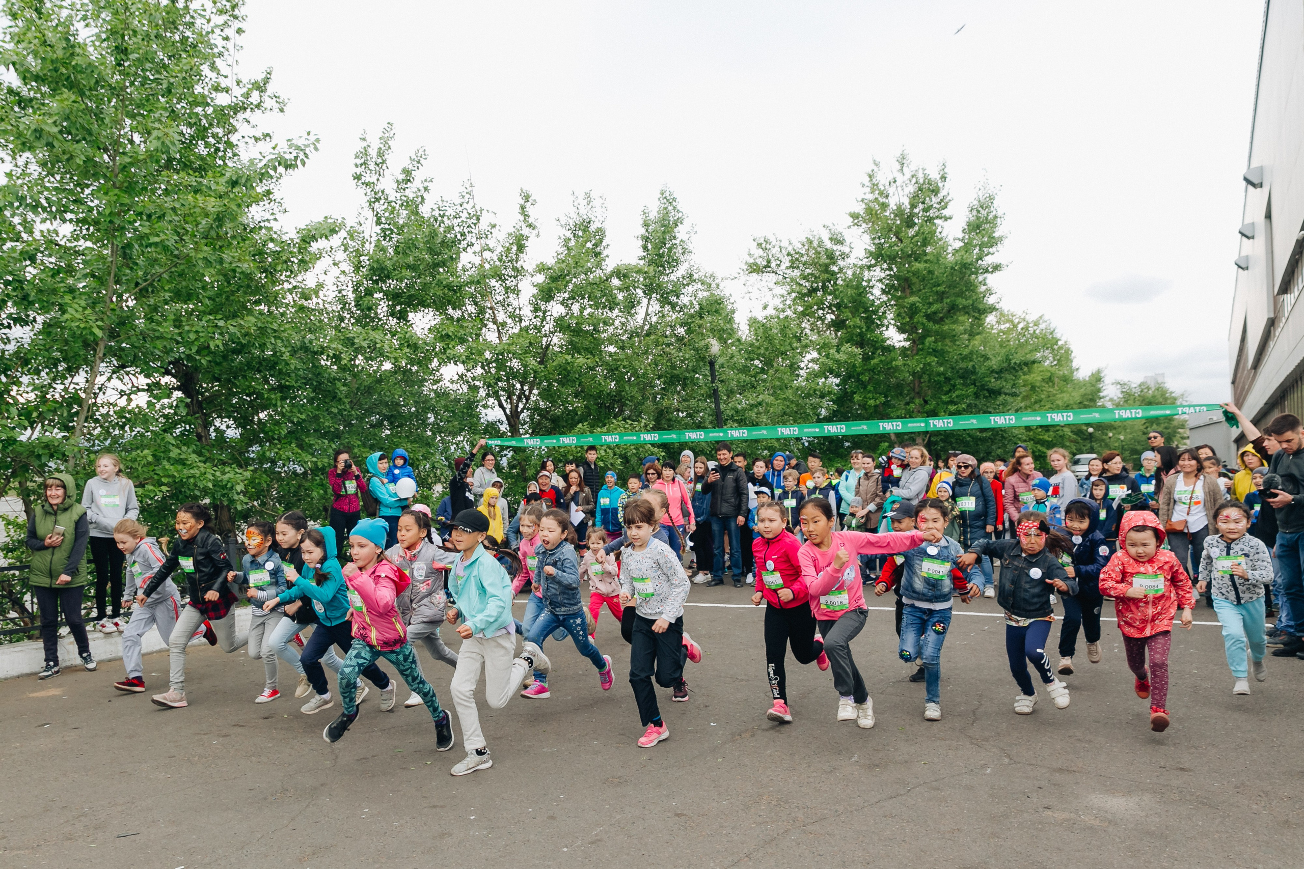 Зеленый марафон Сбербанка. Свадебный и семейный фотограф в Улан-Удэ