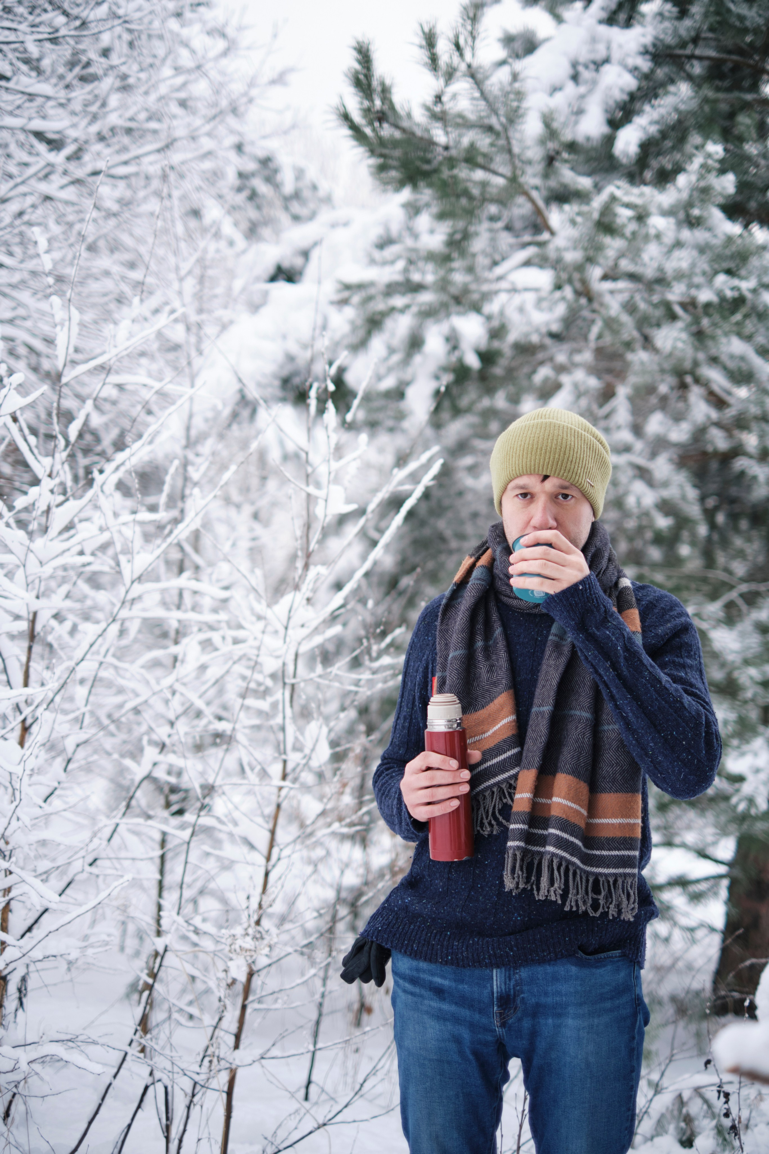 Зимняя фотосессия с вкусной едой на горелочке. Елена Павленко. Фотограф. Москва