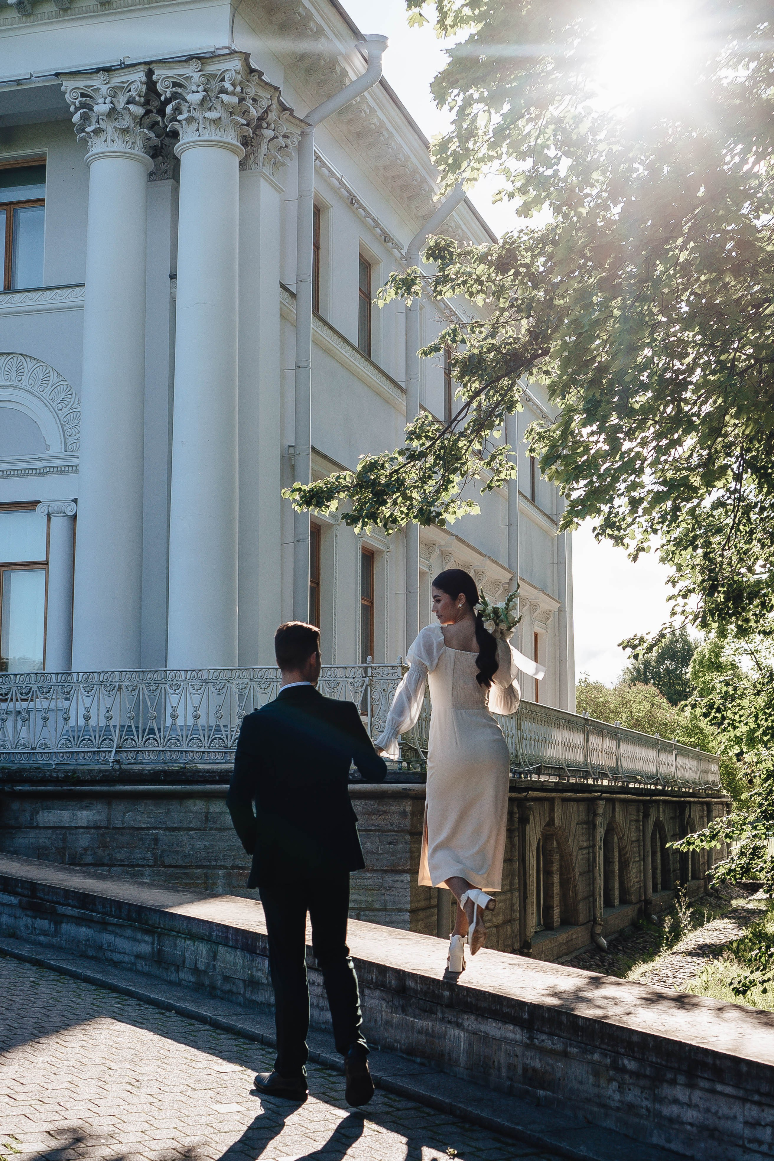 СВАДЕБНАЯ СЬЕМКА НА РАССВЕТЕ НА ЕЛАГИНОМ ОСТОРОВЕ. Профессиональный фотограф, Санкт-Петербург — Виктория Богомолова