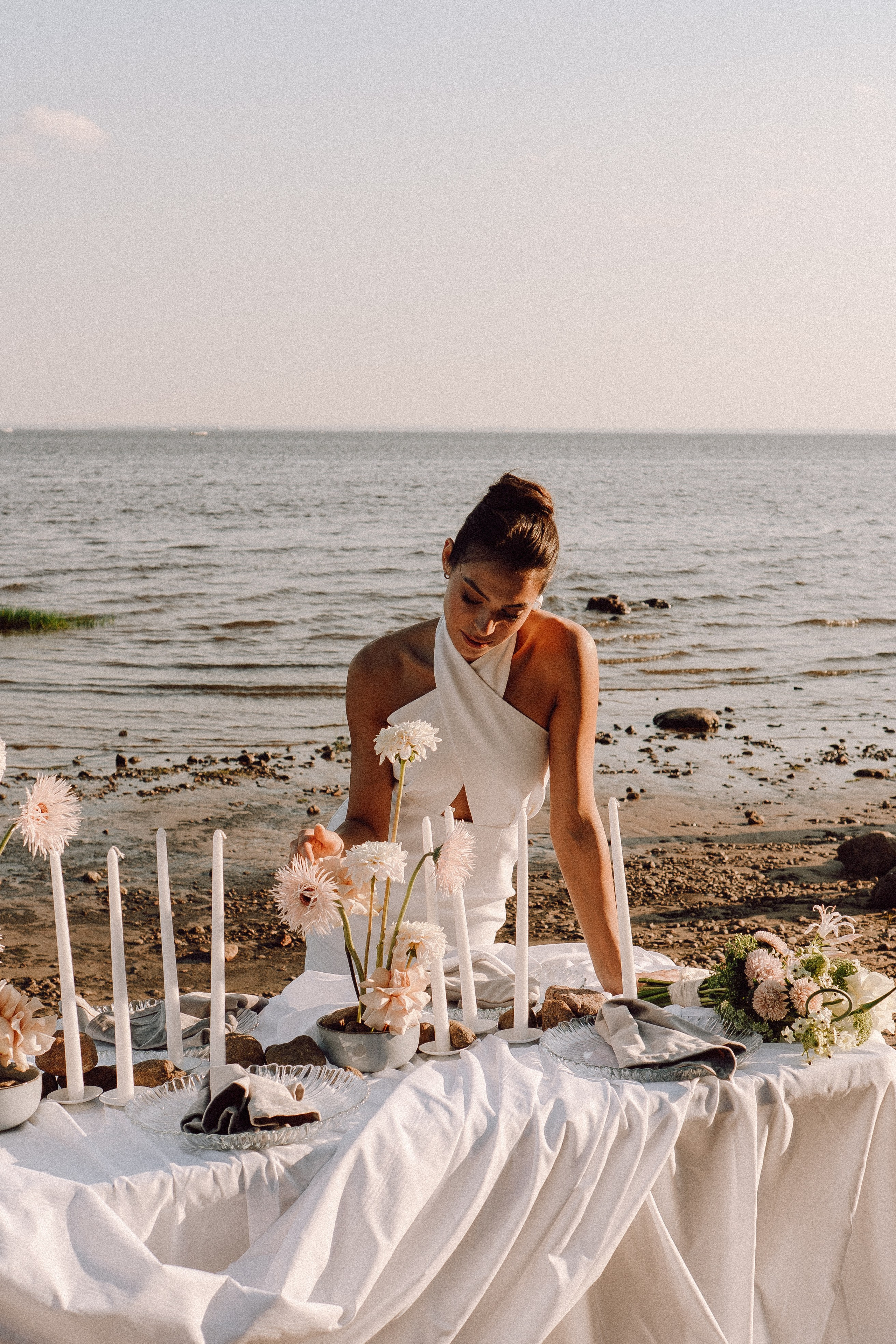 СВАДЕБНАЯ ФОТОСЕССИЯ ВЫЕЗДНОЙ ЦЕРЕМОНИИ (ФИНСКИЙ ЗАЛИВ). Профессиональный фотограф, Санкт-Петербург — Виктория Богомолова