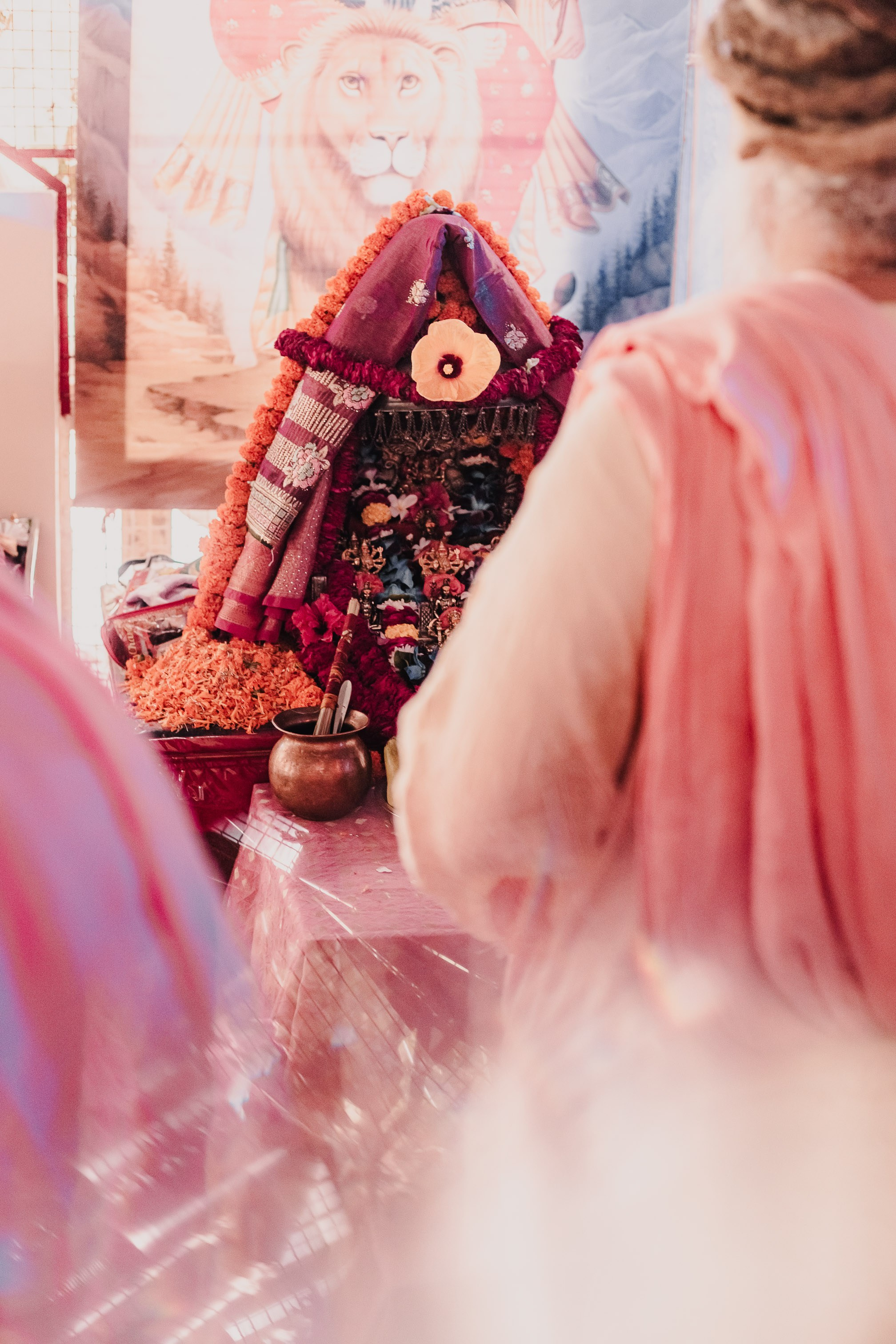 Navaratri yajna at Devraha Baba Ji ashram. Мариам Багдасарян