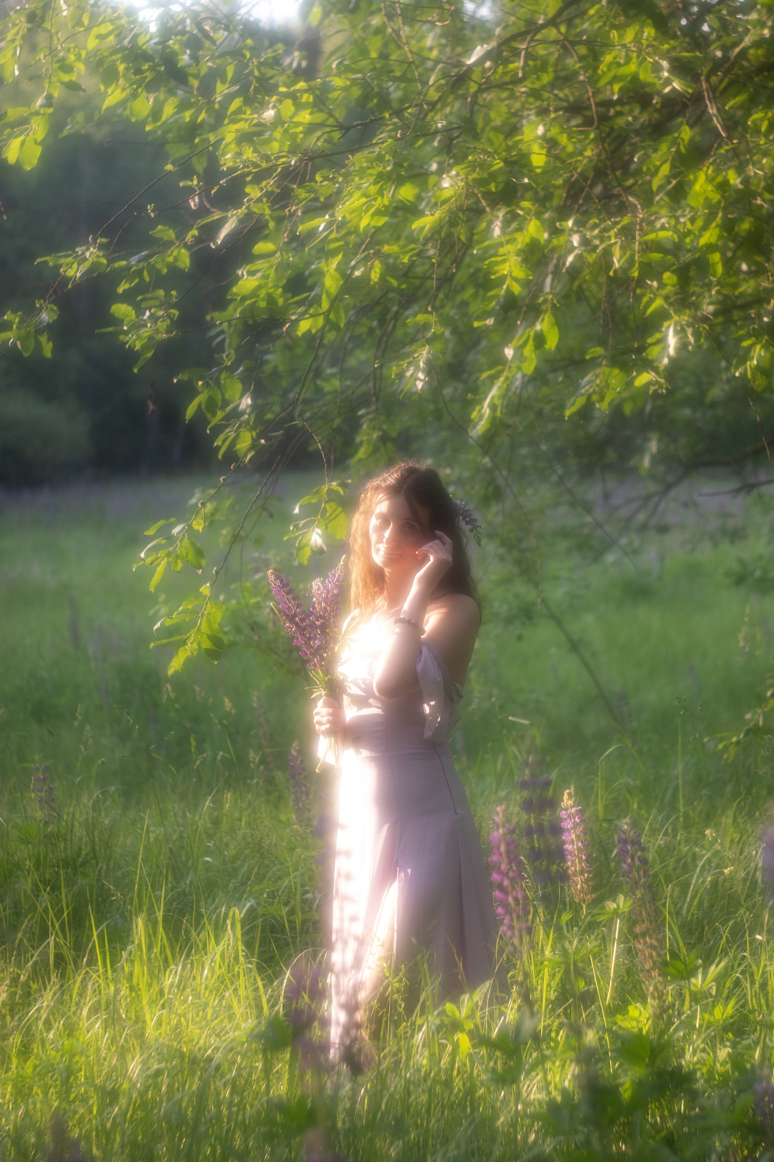 Люпиновое поле. Юлия Башкатова, сказочный фотограф, Москва