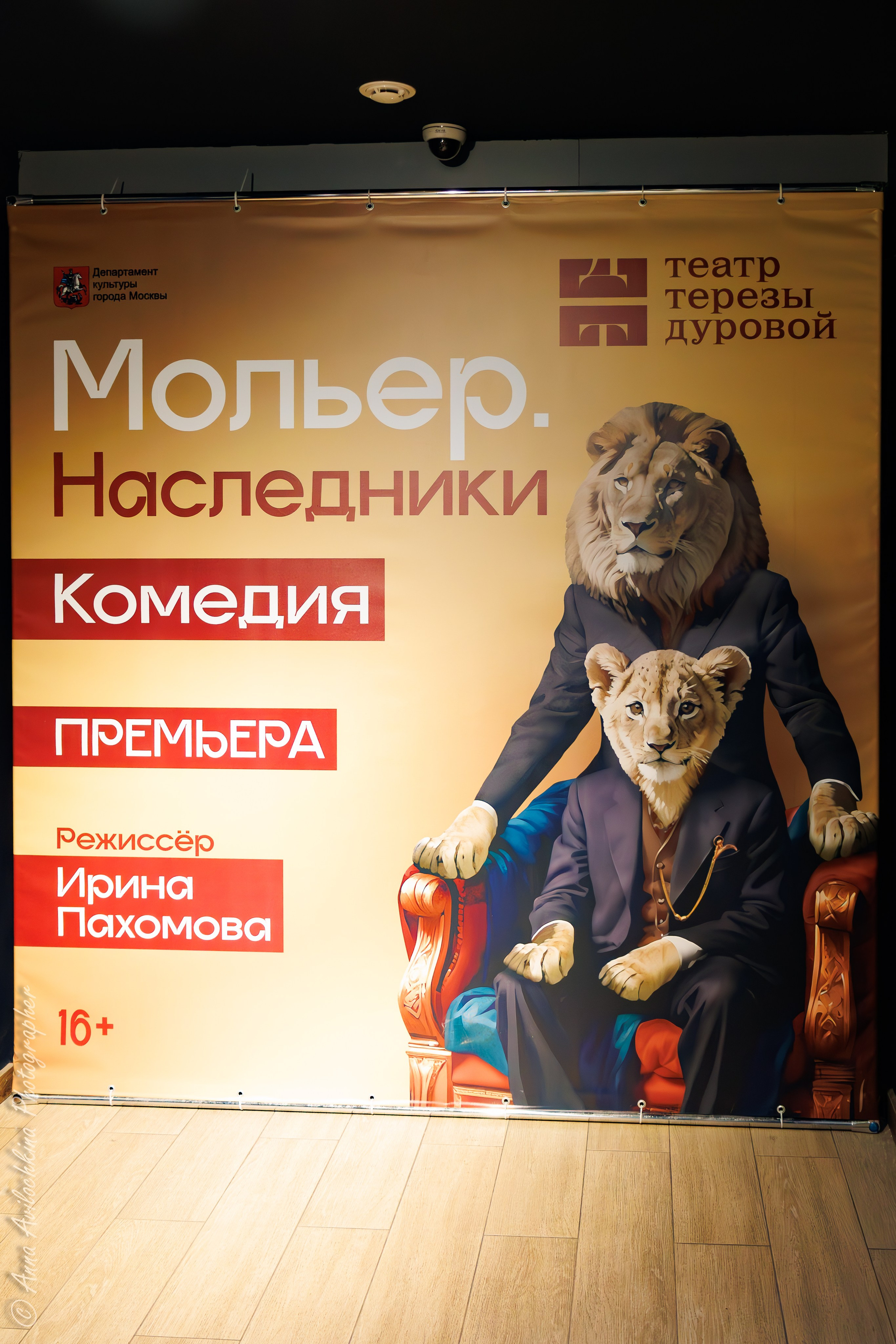 Спектакль-комедия «Мольер. Наследники» в Театре Терезы Дуровой. Семейный и свадебный фотограф в Москве и Домодедово Анна Авилочкина