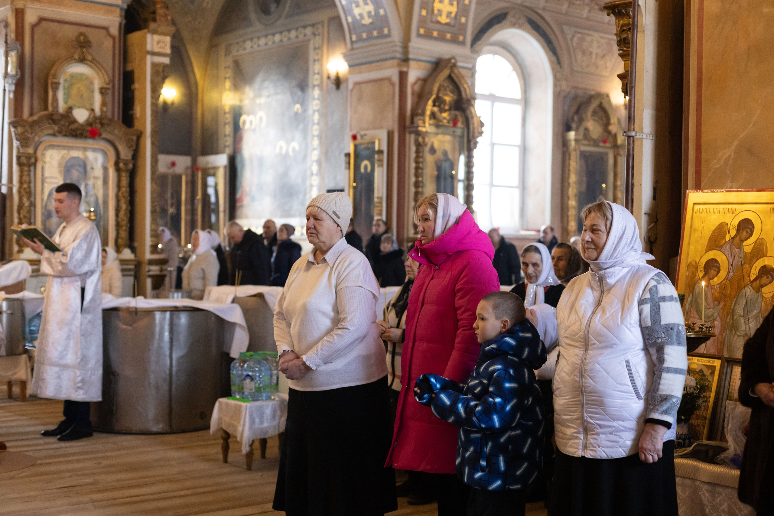 Крещение. Утренняя. Семейный и детский фотограф Анна Петракова
