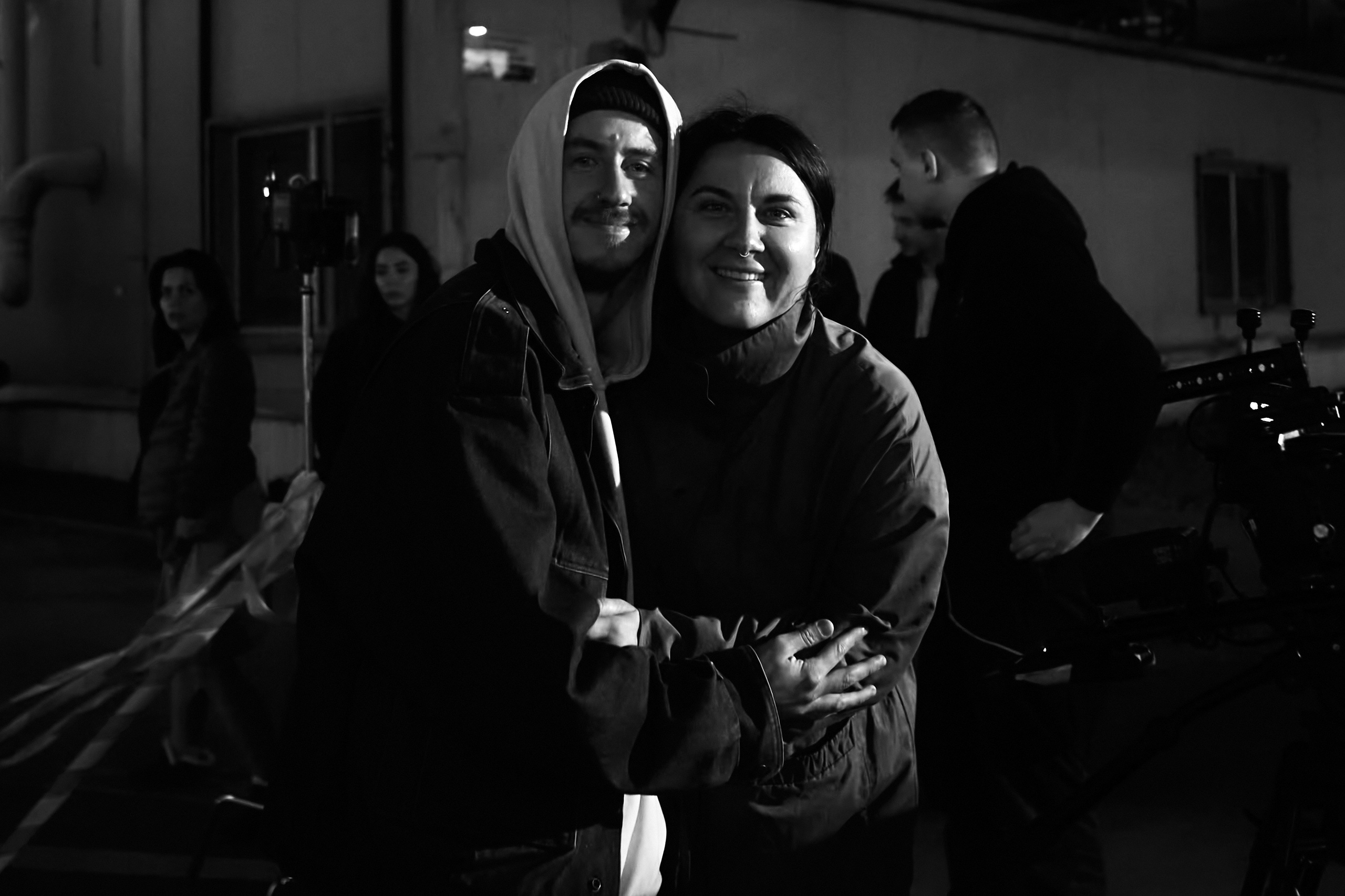 Backstage. Visual artist Konstantin KoT