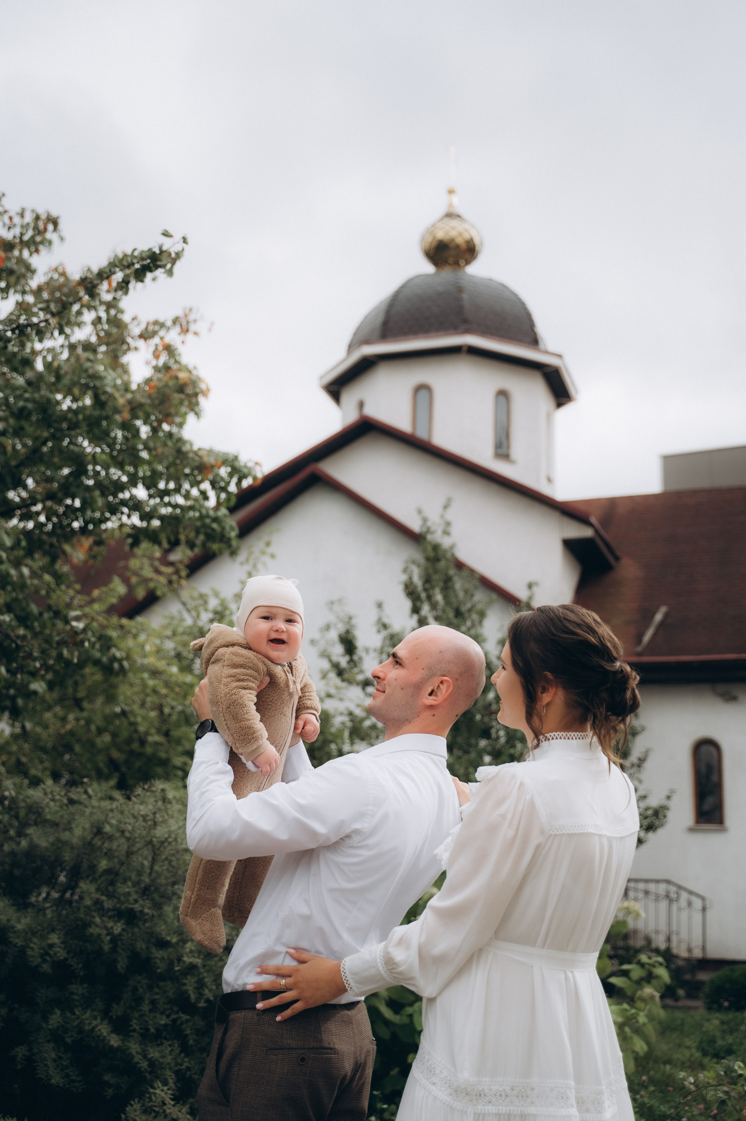Крещение Демьяна (Церковь в честь святой блаженной Ксении Петербургской). Семейный фотограф в Минске Дарья Дреко