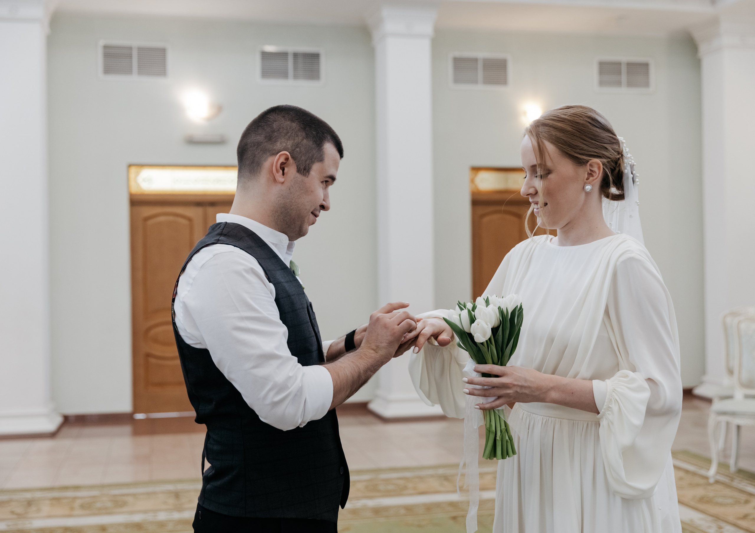 У нас было 2 дня, 2 радуги, 2 времени года и одна любовь. Свадебный фотограф в Санкт-Петербурге