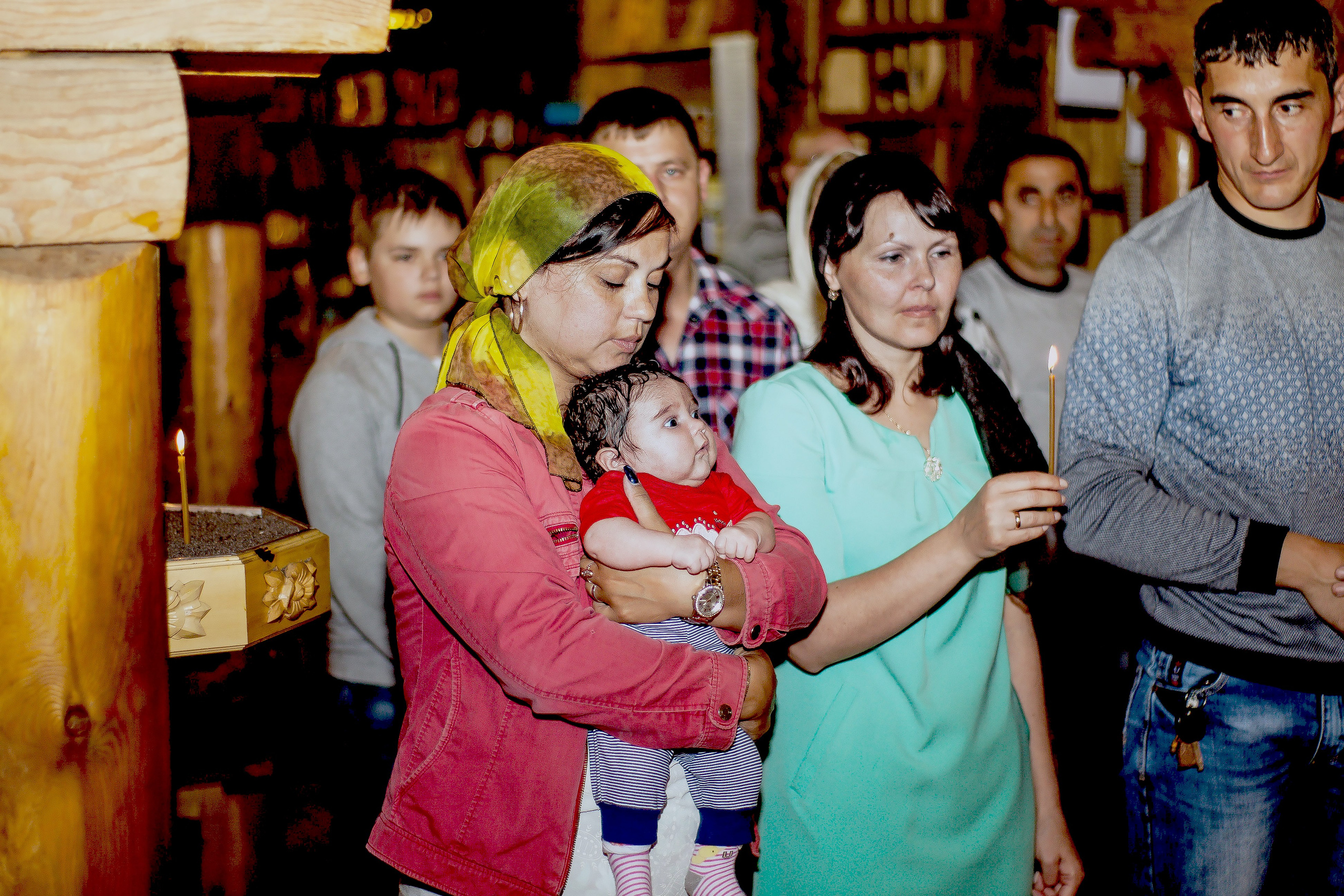 Крещение в храме Александра Невского (Петропавловск-Камчатский, июль 2017). Репортажная съемка в Москве и области. Анималистика