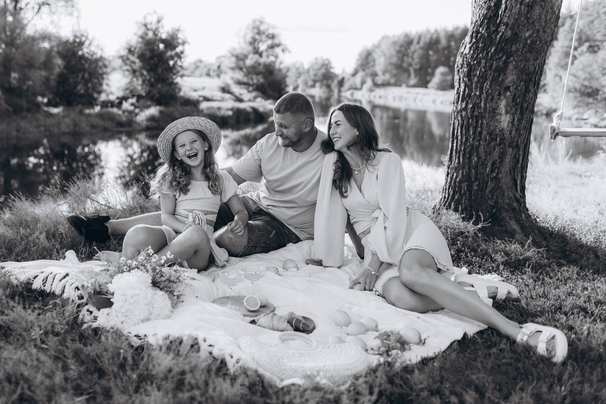 Ирина с семьёй. Семейный фотограф в Москве и Московской области Лазутина Валентина