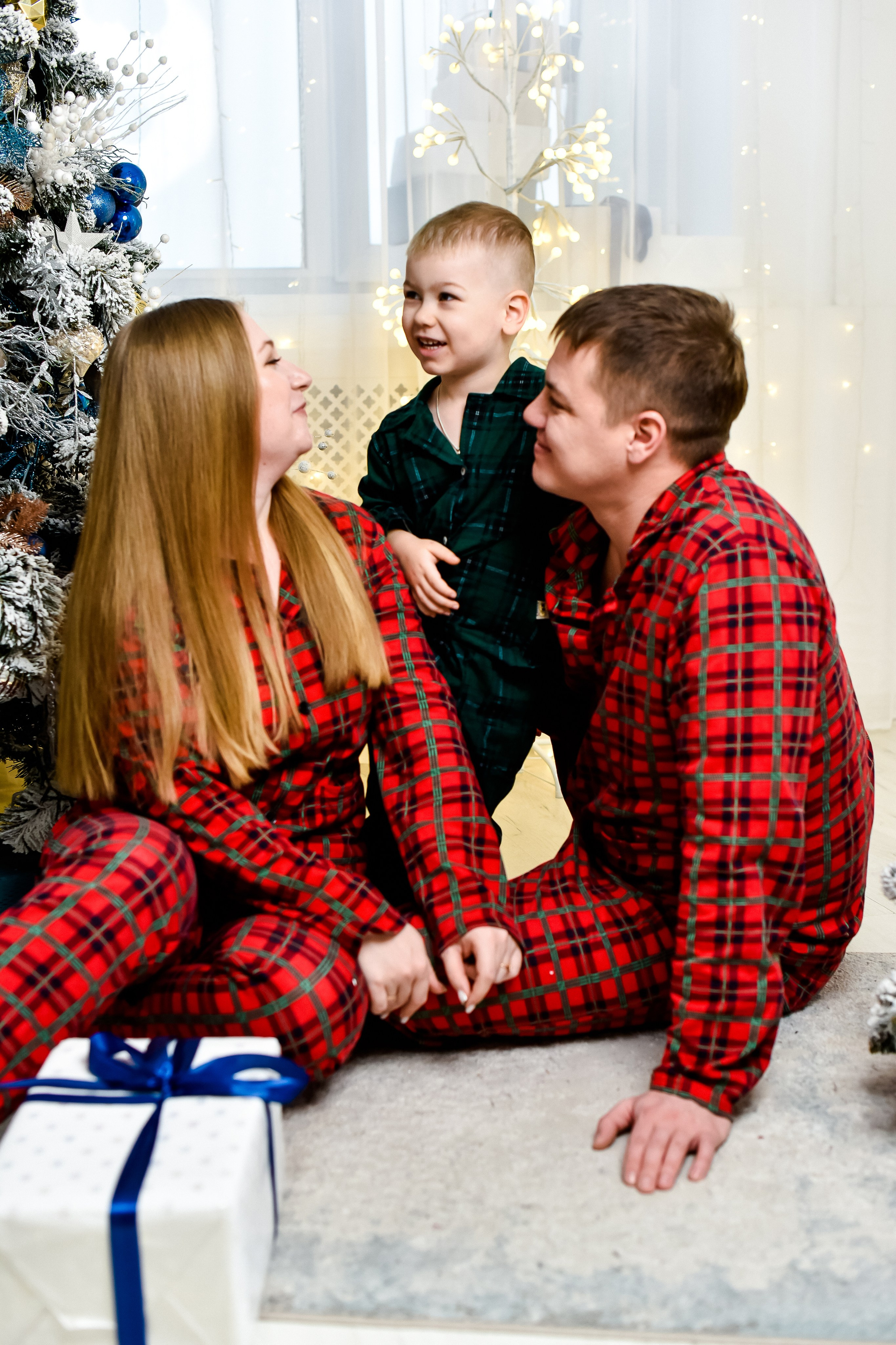 Семья Анны, Сергея и Вовочки