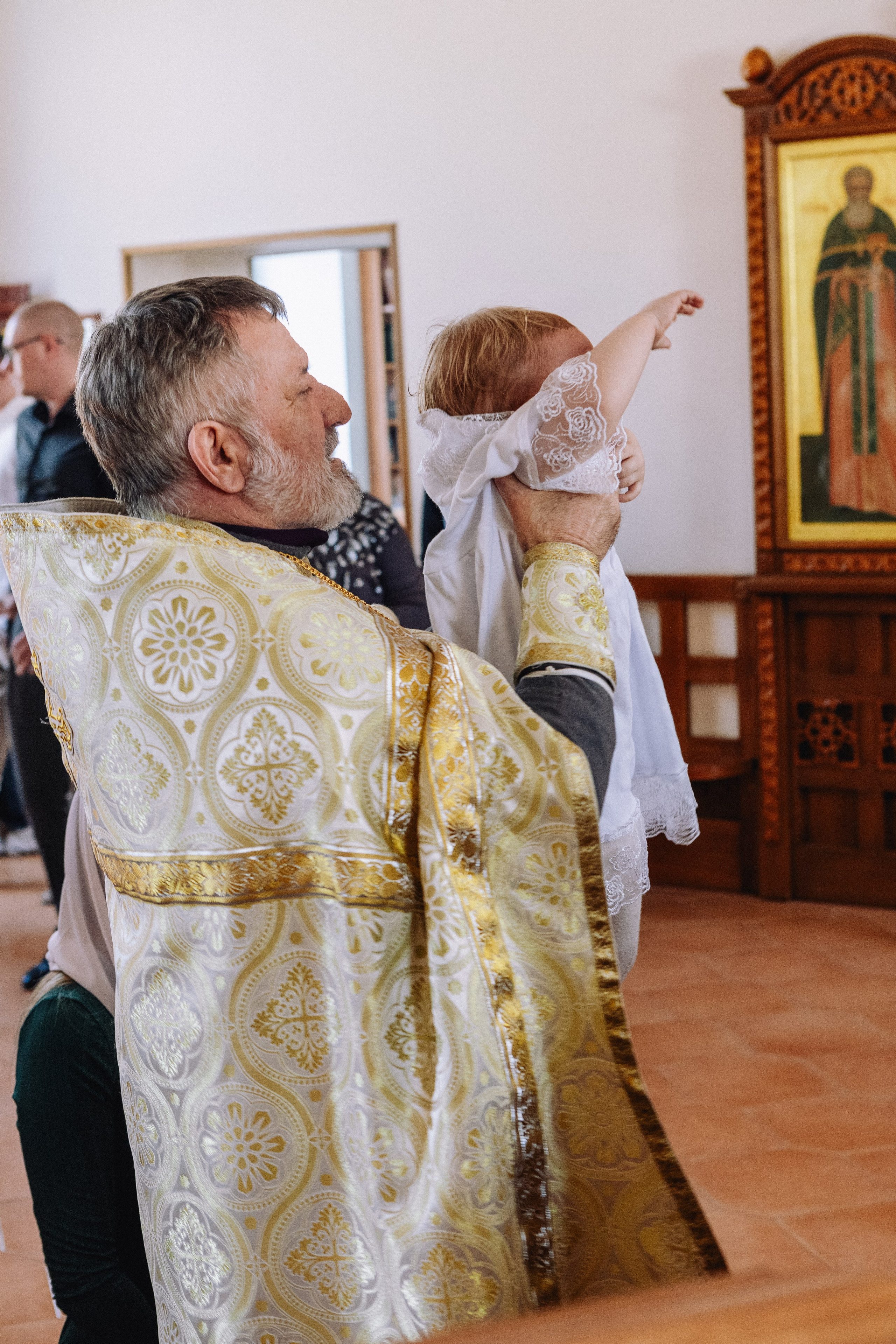 Крещение Артема и Полины. Фотограф в Курске Смирнов Евгений