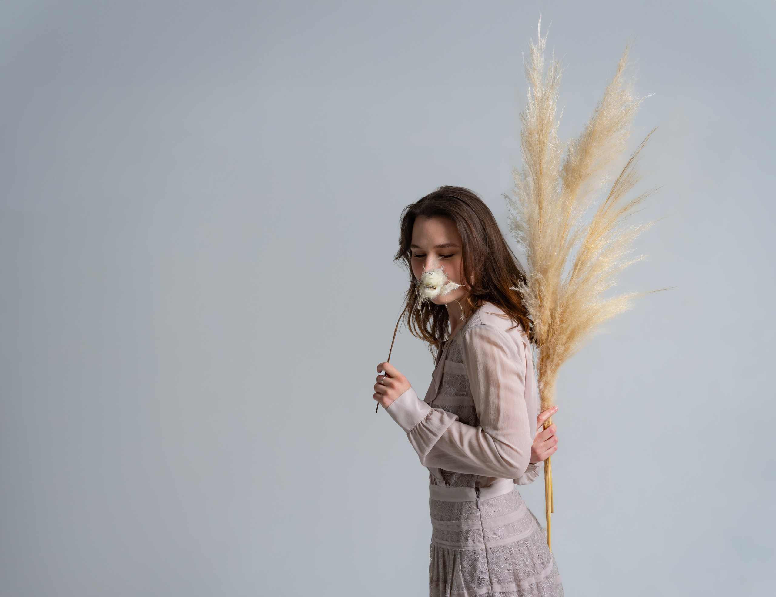 Портретно-творческая фотосессия с Аней — фотостудия Молоко. Портретный фотограф в Москве Фарид Леонов