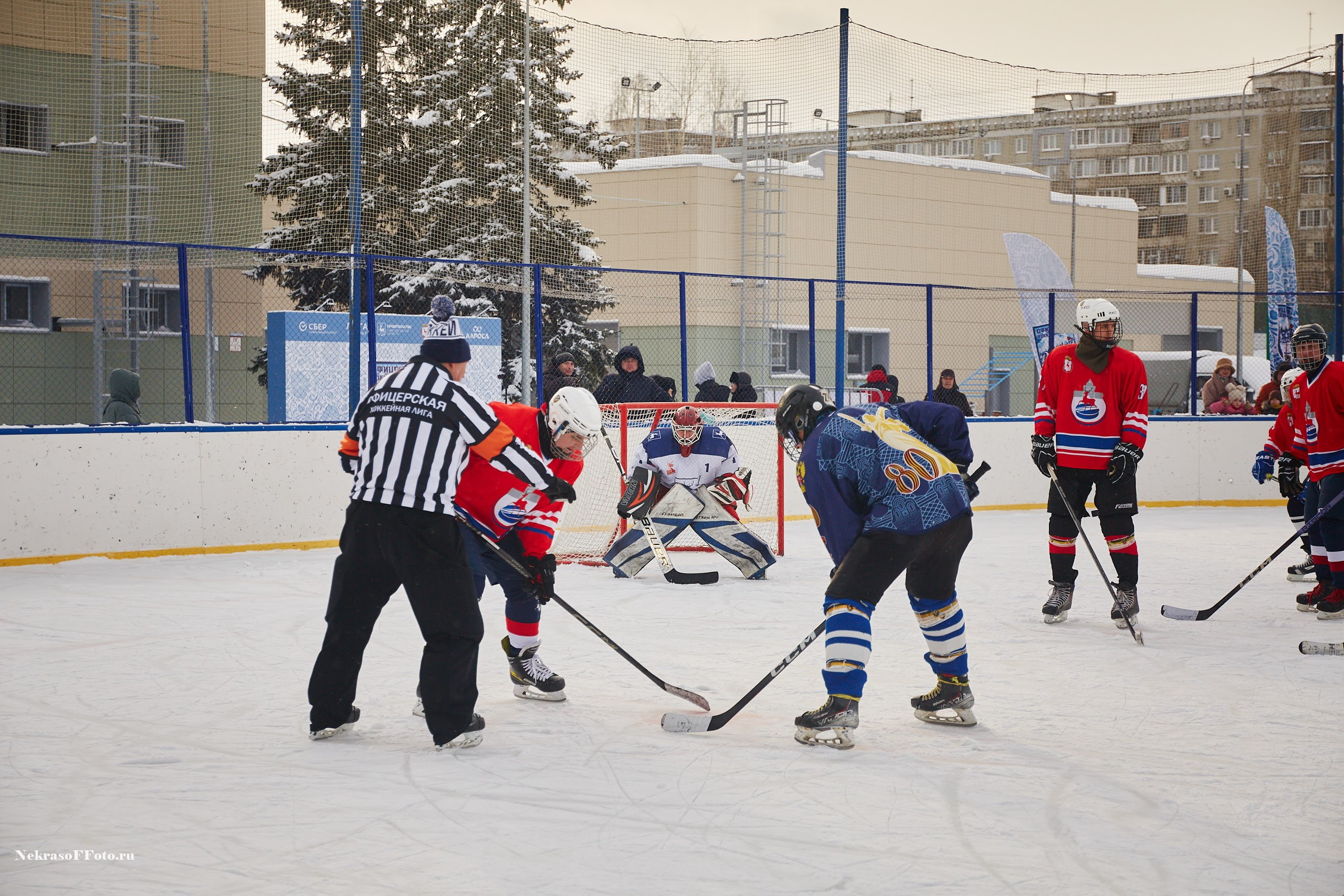 Турнир по хоккею «Русская классика» в рамках Офицерской хоккейной лиги. Спортивный фотограф Некрасов Денис