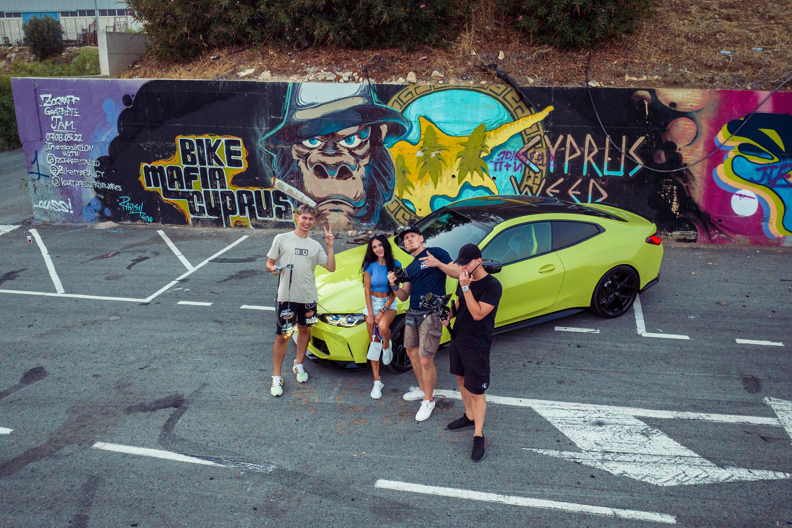 BMW M4. Photographer in Cyprus