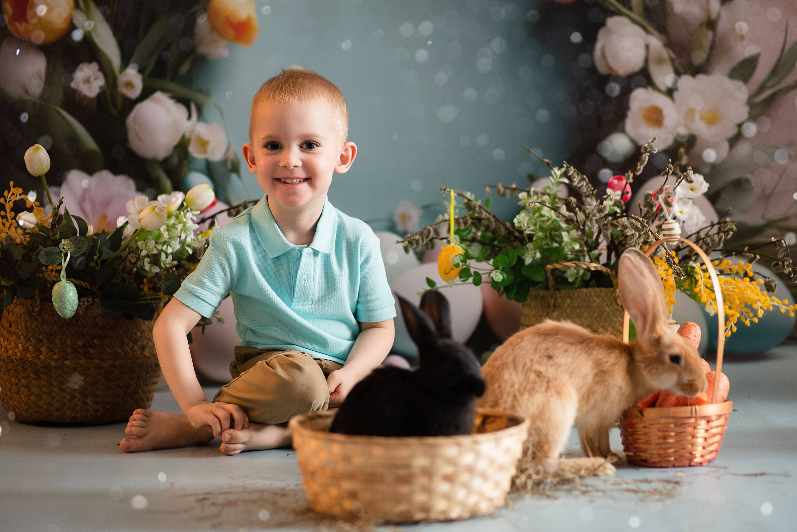 Фотопроект Пасхальный с кроликами. ФОТОГРАФ НА ГОДИК, БЕРЕМЕННОСТИ, НОВОРОЖДЕННЫХ, КРЕЩЕНИЯ МОСКВА