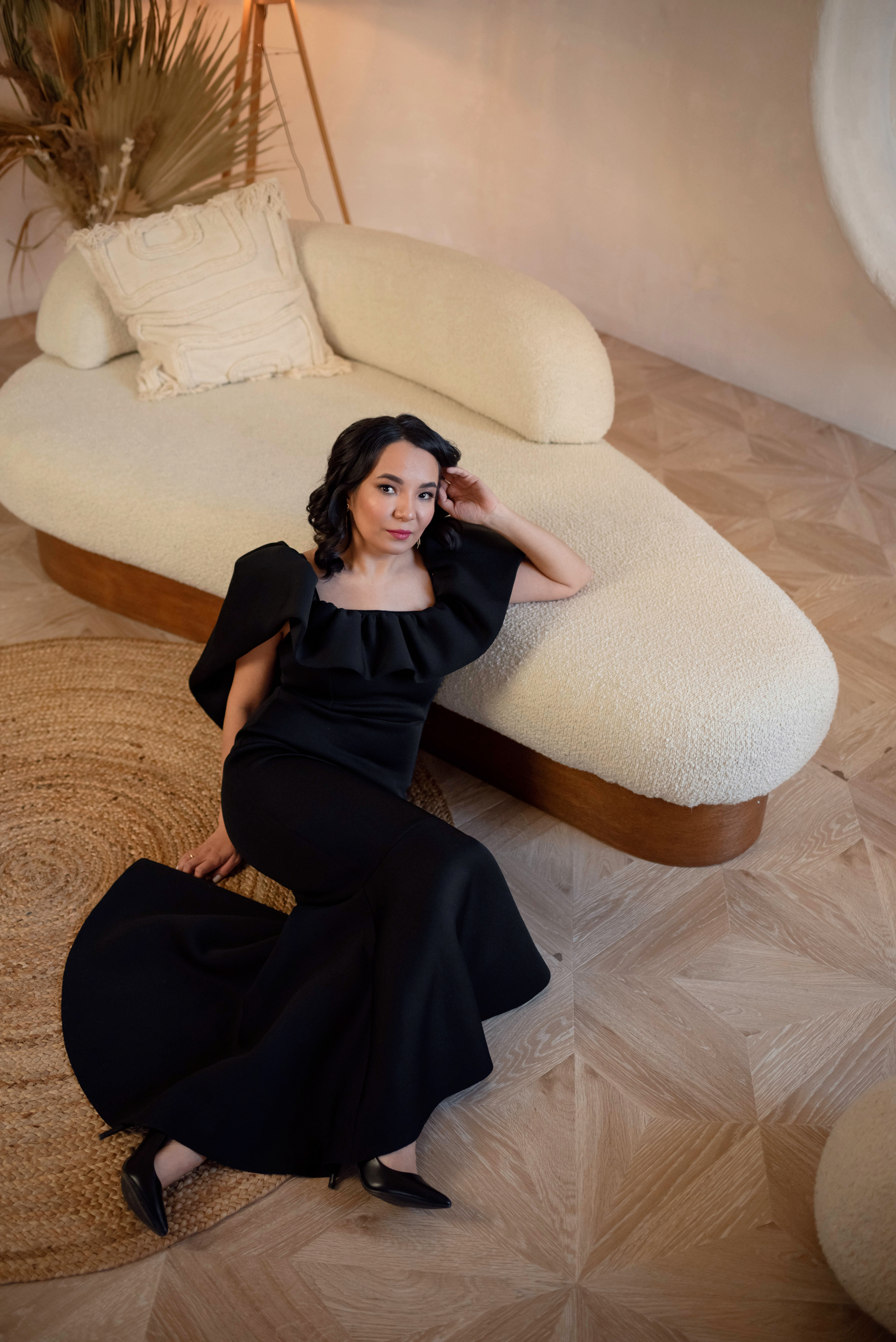 Азат, Диана и Артем в студии. Семейный и детский фотограф Оля в Тюмени