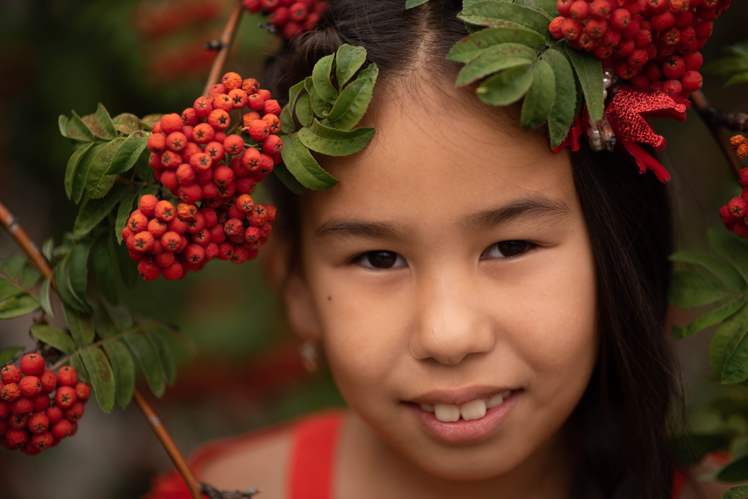 Ажар в рябинке. Семейный и детский фотограф Оля в Тюмени