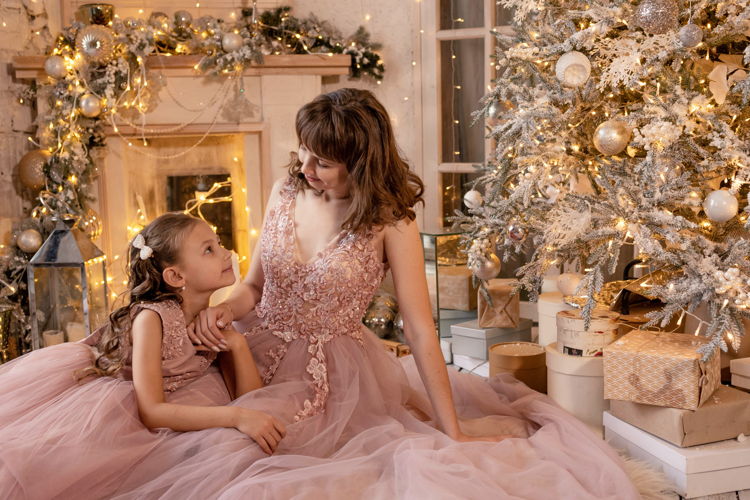 Алена и Катя. Семейный и детский фотограф Оля в Тюмени