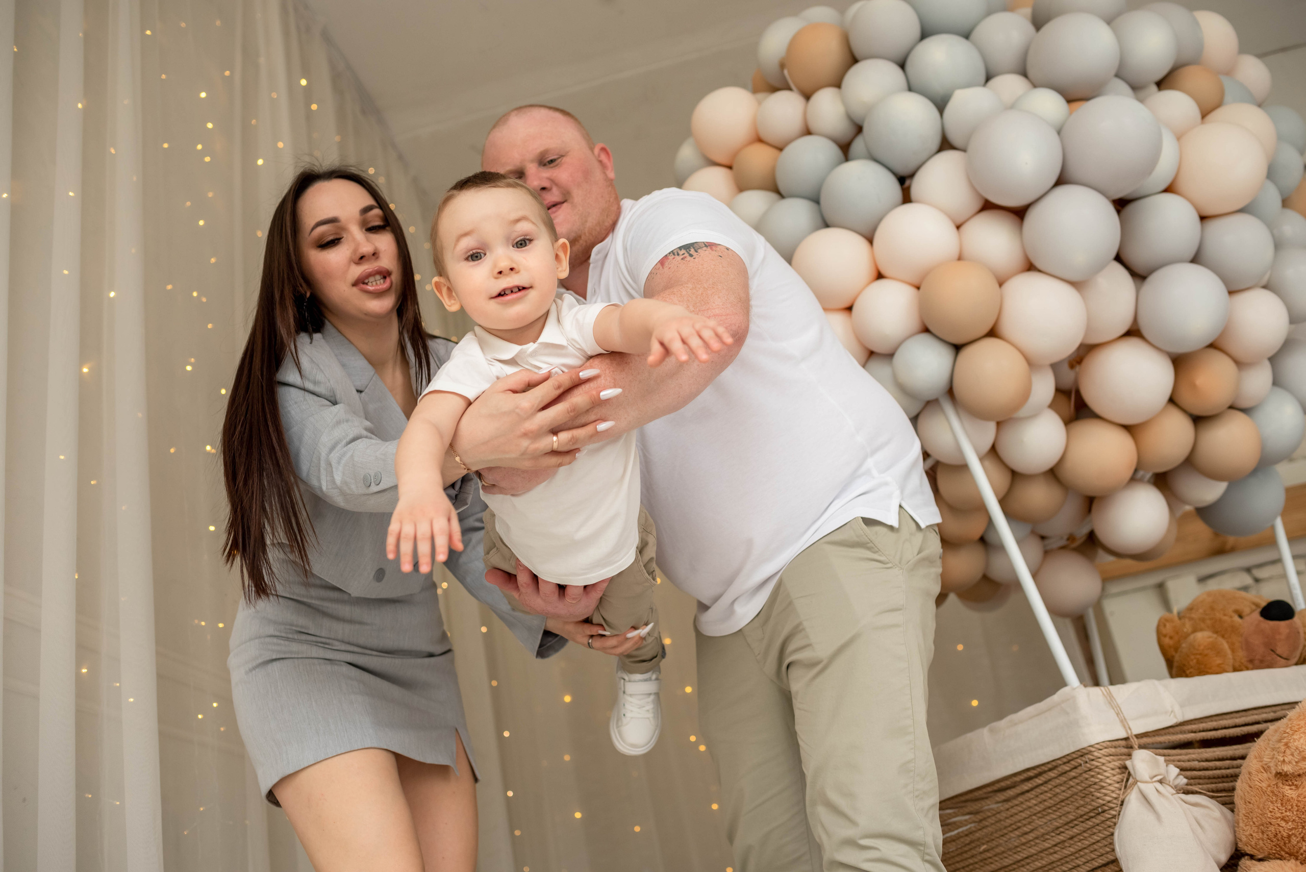 Ильмир, Лиана и Алан. Семейный и детский фотограф Оля в Тюмени