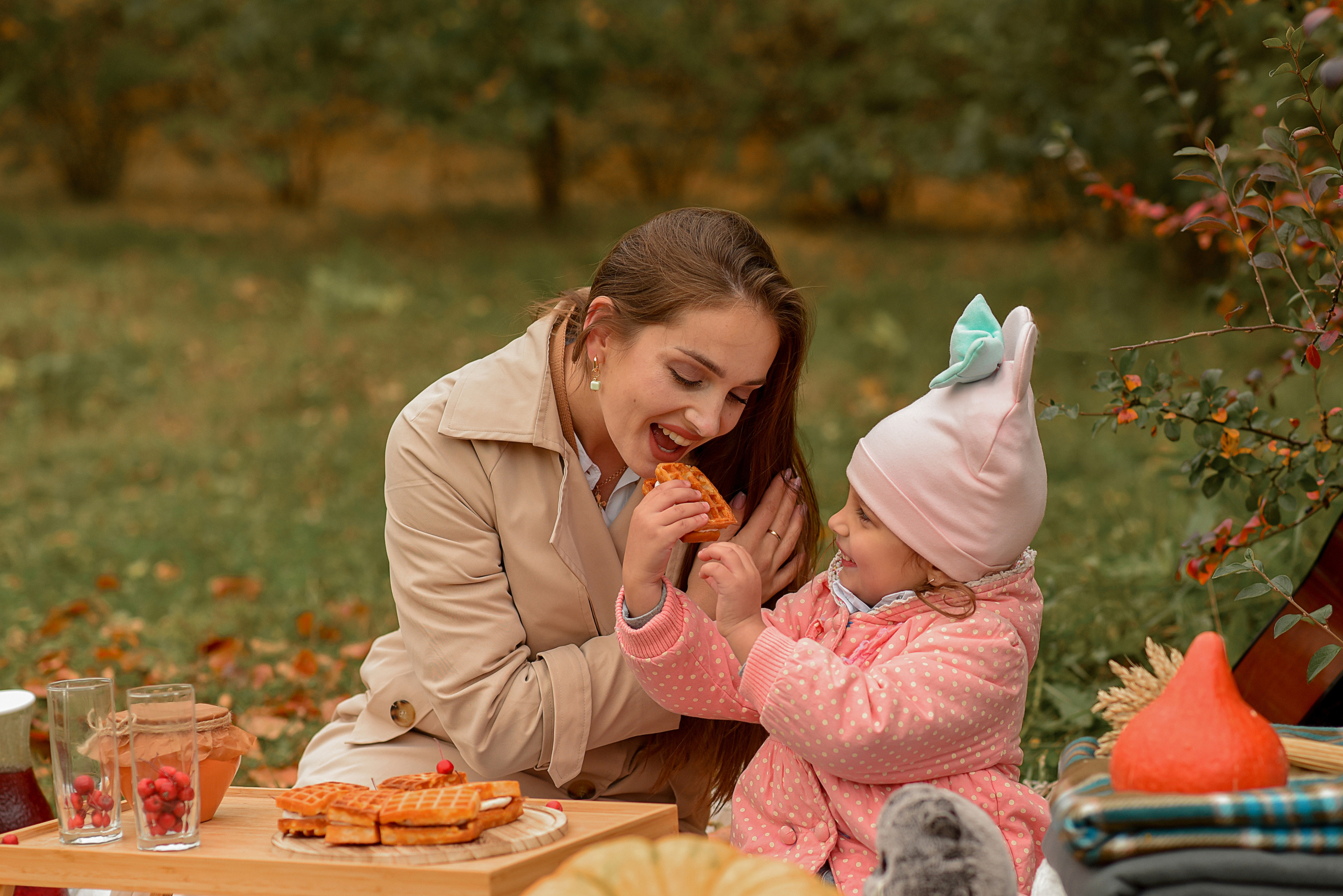 Фотопроект с тыквами для Тимура, Алены, Дианы и Зарины. Семейный и детский фотограф Оля в Тюмени