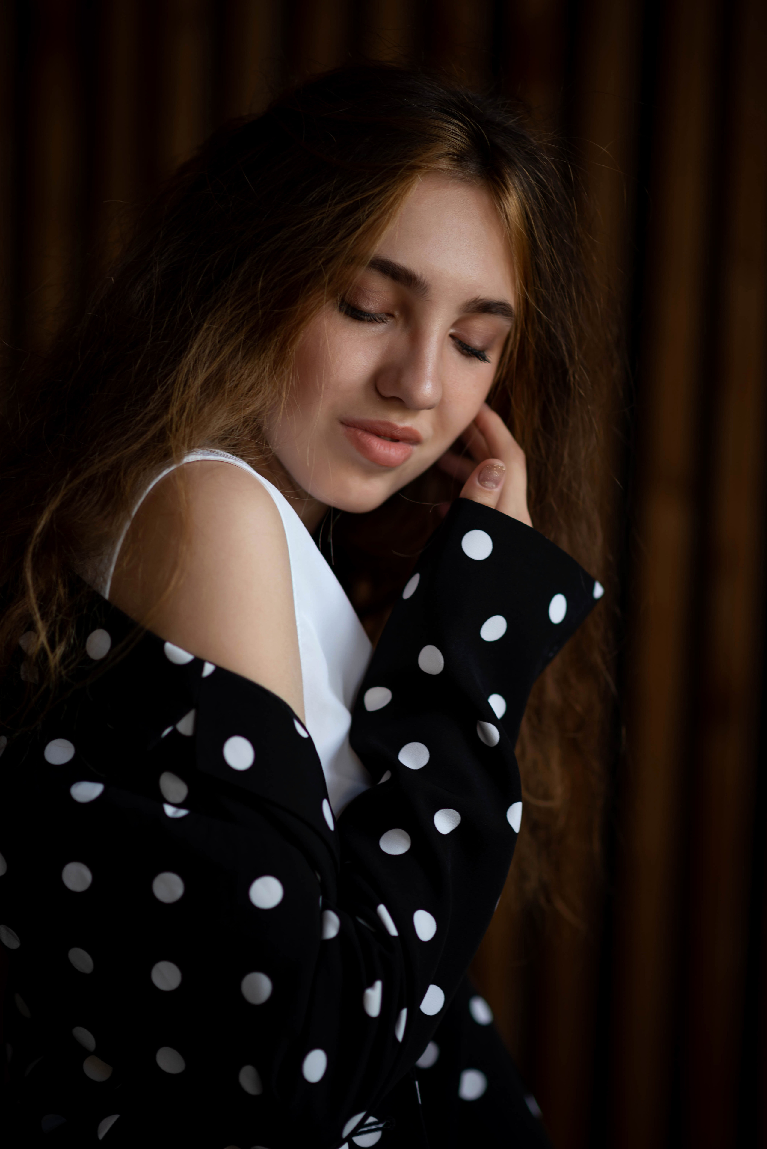 Лена в студии Муза. Семейный и детский фотограф Оля в Тюмени