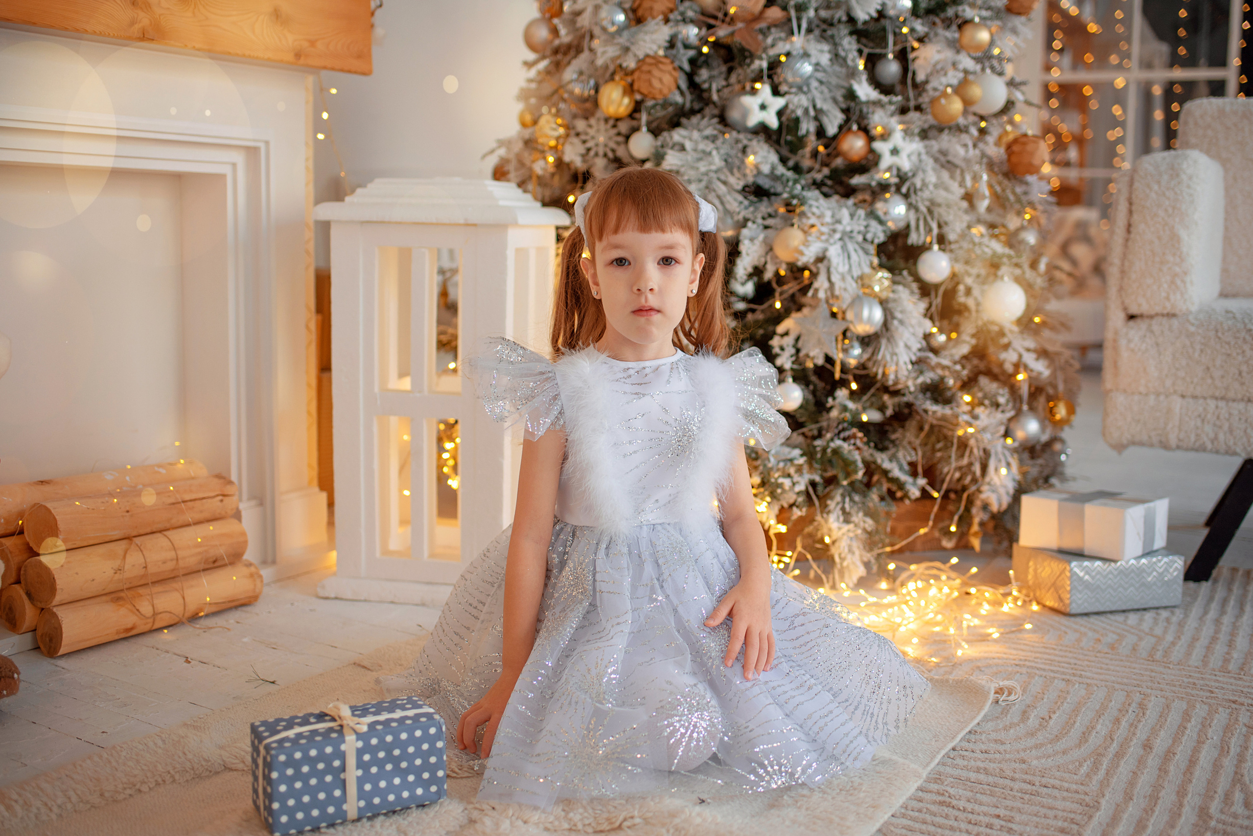 Ева, Кира и Аркаша с кроликом Бубликом. Семейный и детский фотограф Оля в Тюмени