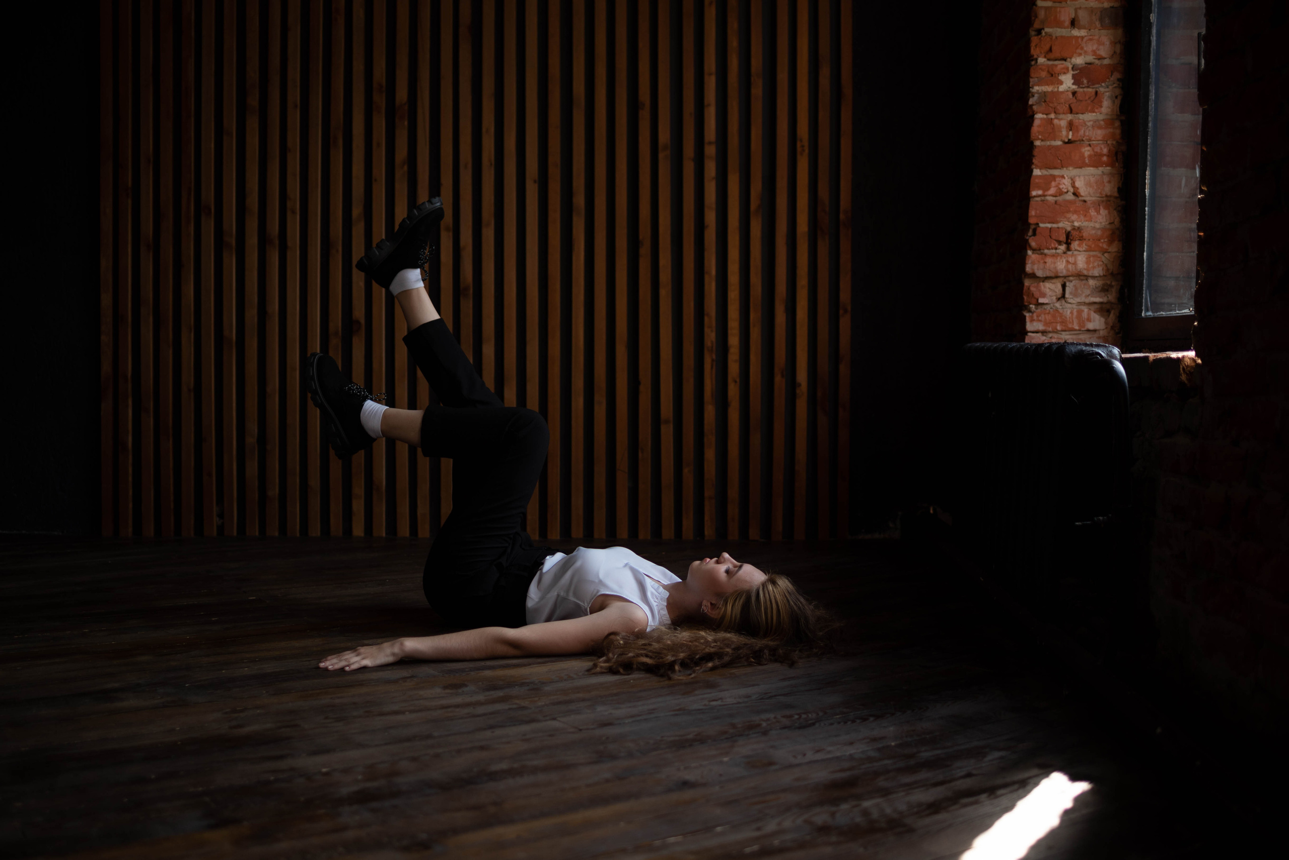 Лена в студии Муза. Семейный и детский фотограф Оля в Тюмени