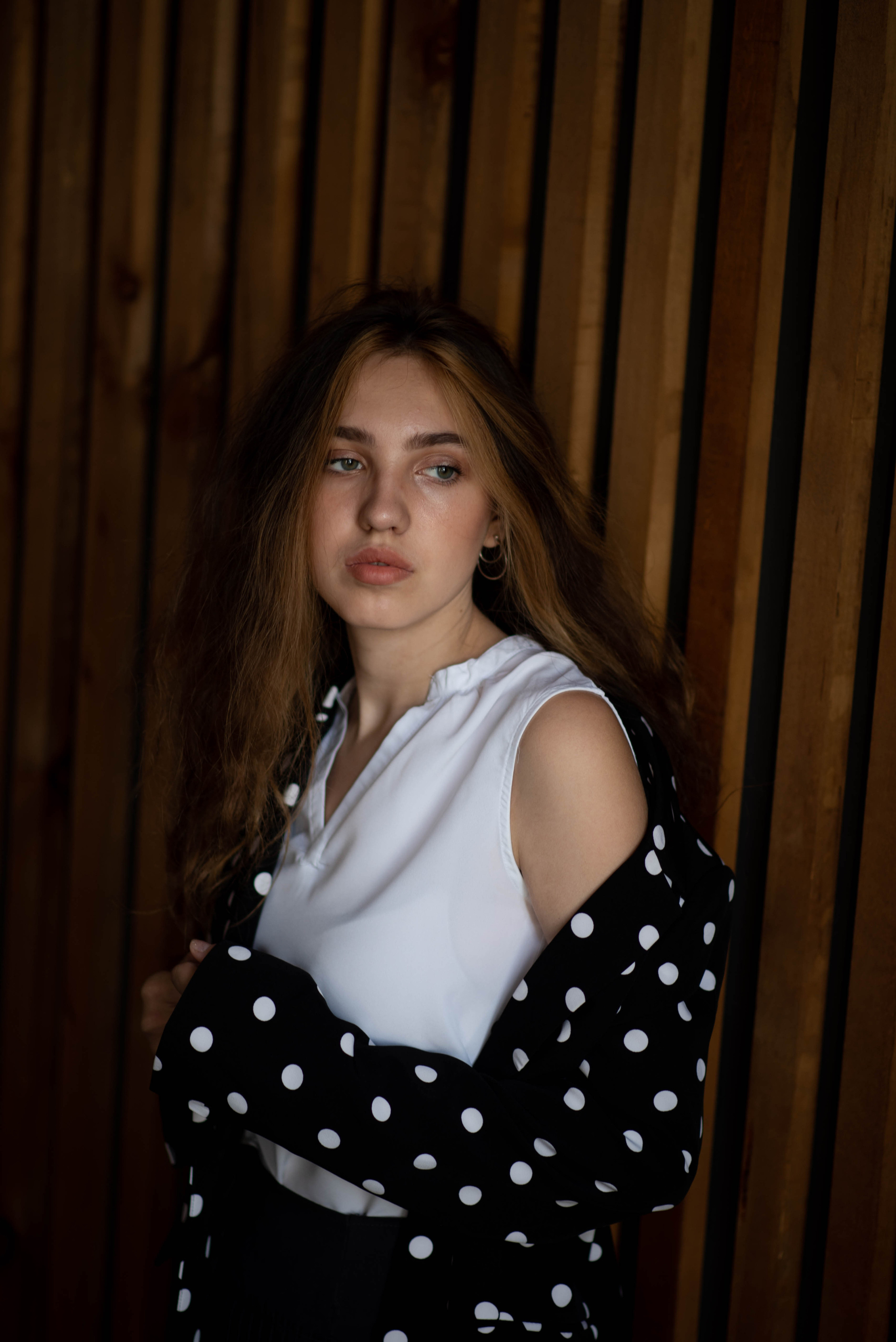 Лена в студии Муза. Семейный и детский фотограф Оля в Тюмени