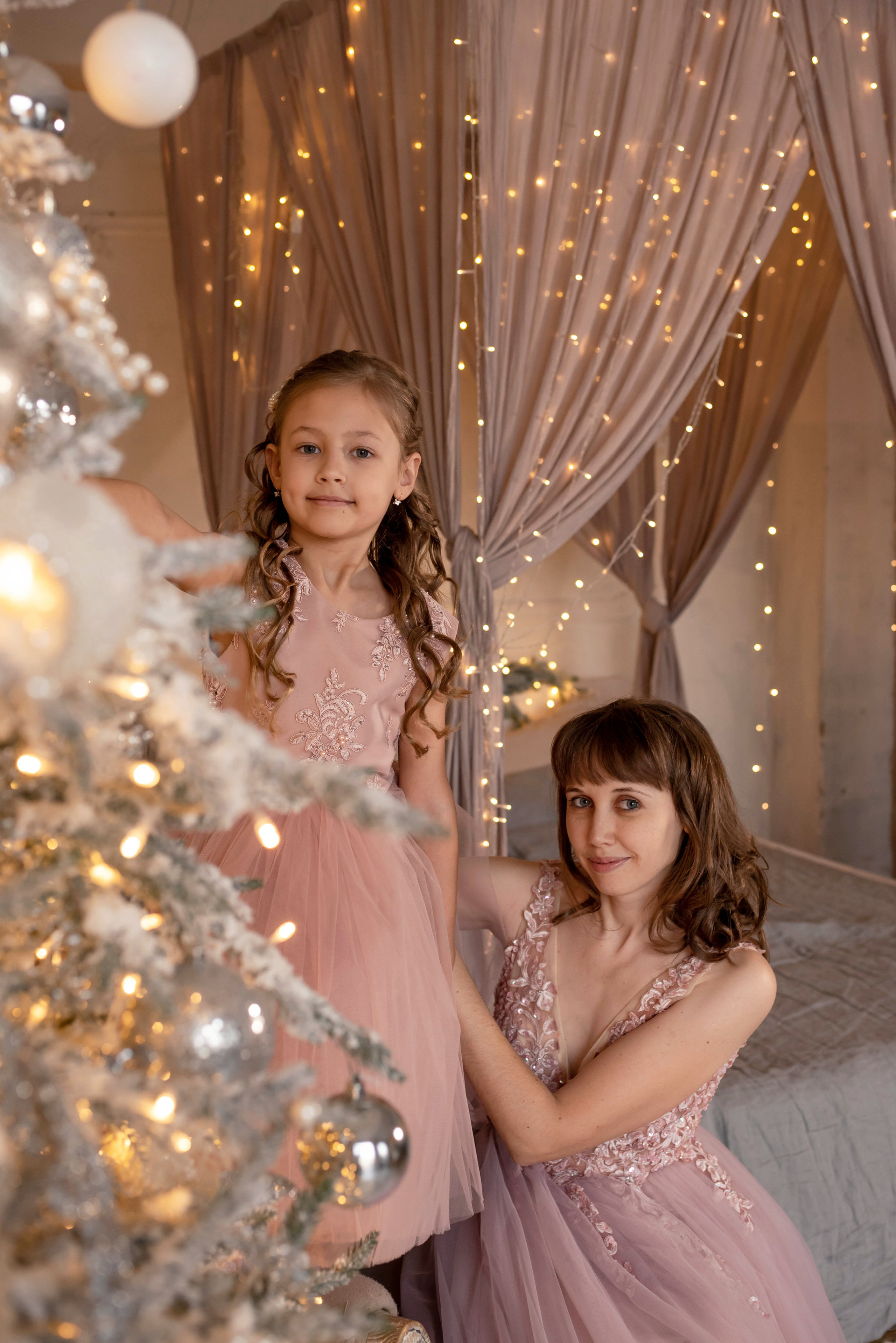 Алена и Катя. Семейный и детский фотограф Оля в Тюмени