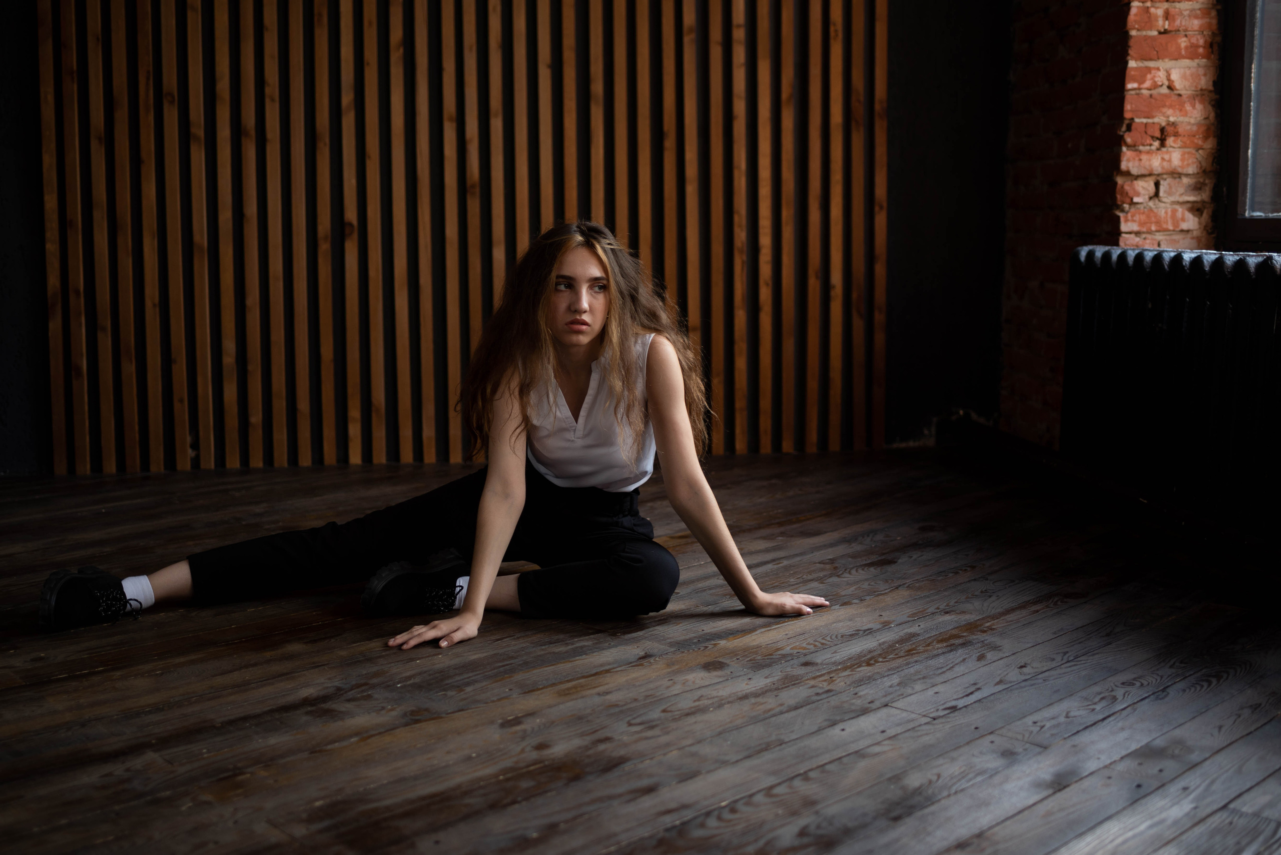 Лена в студии Муза. Семейный и детский фотограф Оля в Тюмени