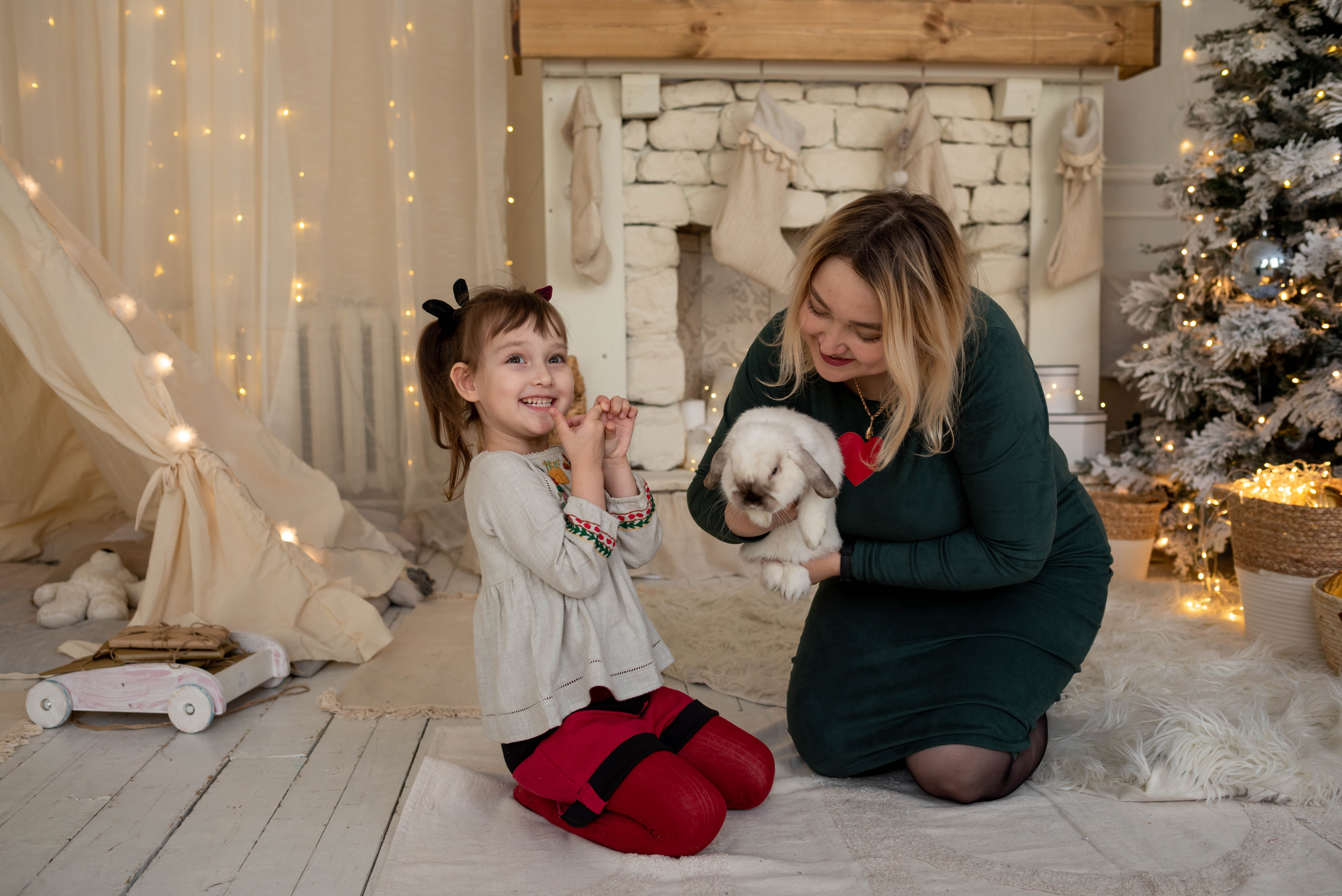 Наталья и Есения. Семейный и детский фотограф Оля в Тюмени