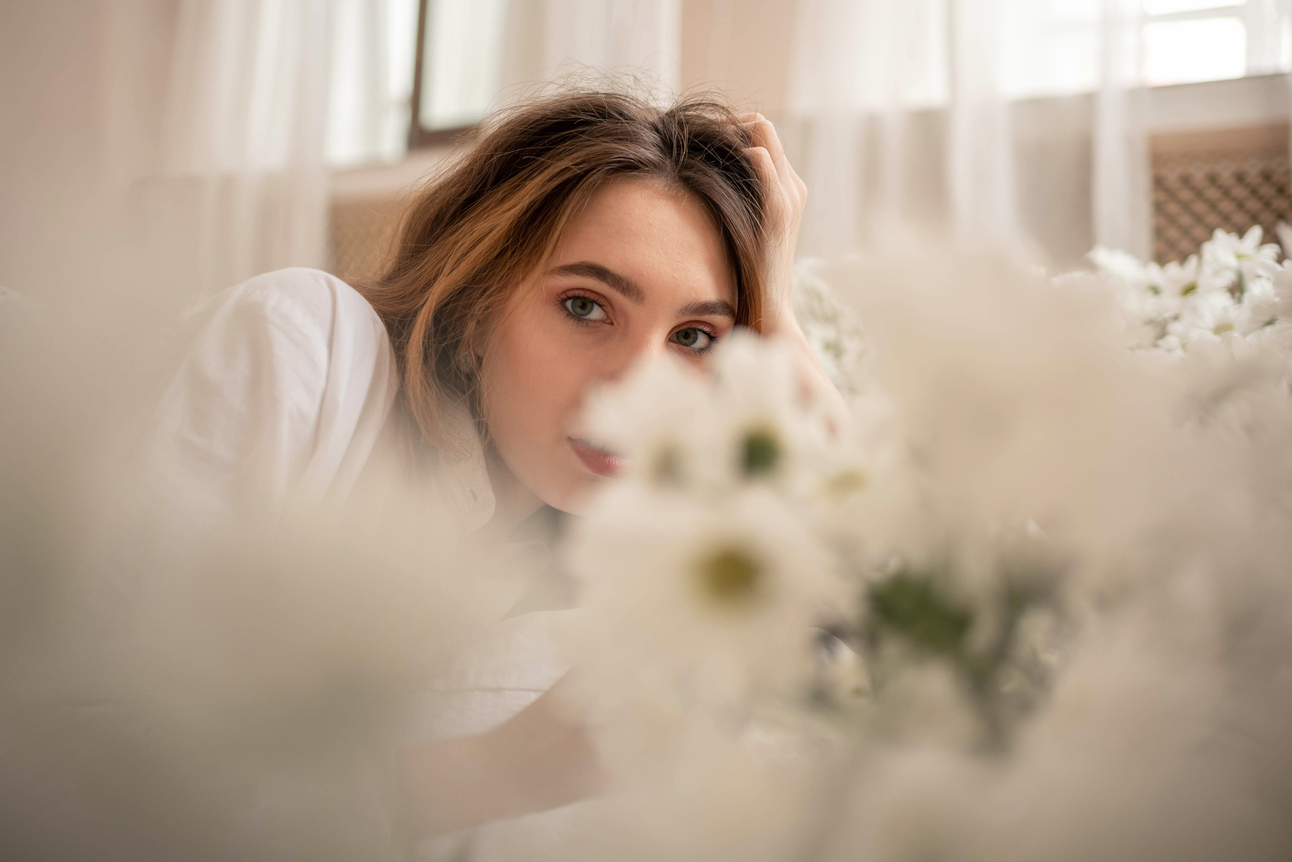 Лена в студии Лагом. Семейный и детский фотограф Оля в Тюмени