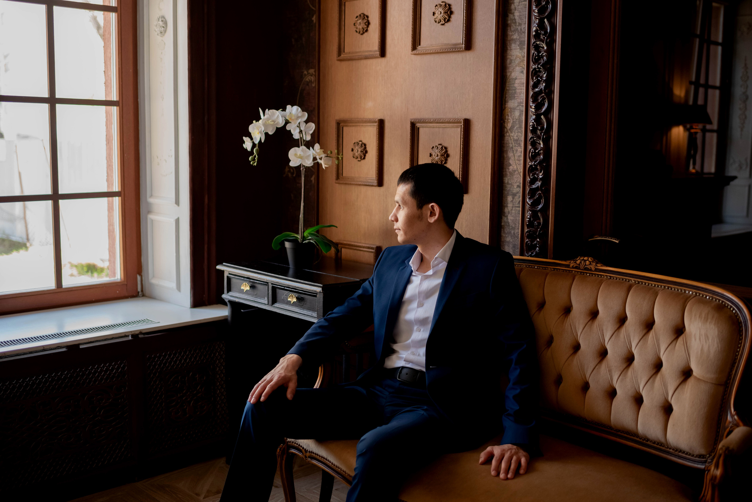 Азат, Диана и Артем в студии. Семейный и детский фотограф Оля в Тюмени