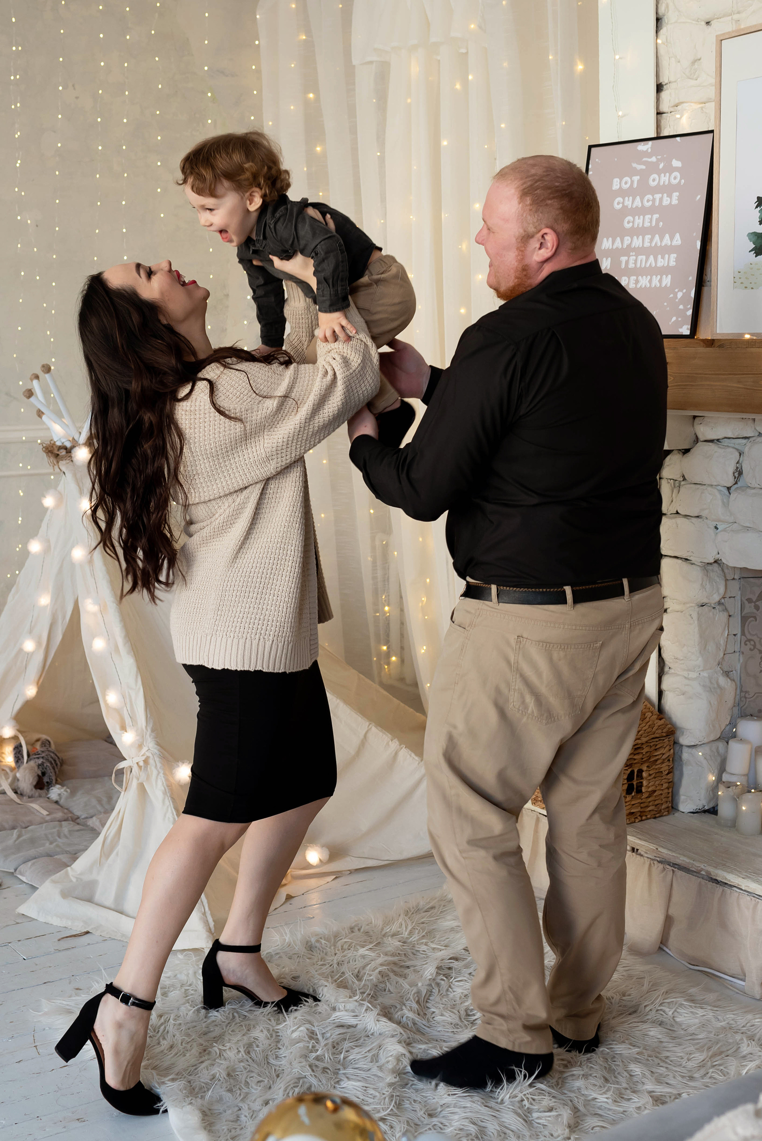 Ильмир, Лиана и Алан. Семейный и детский фотограф Оля в Тюмени