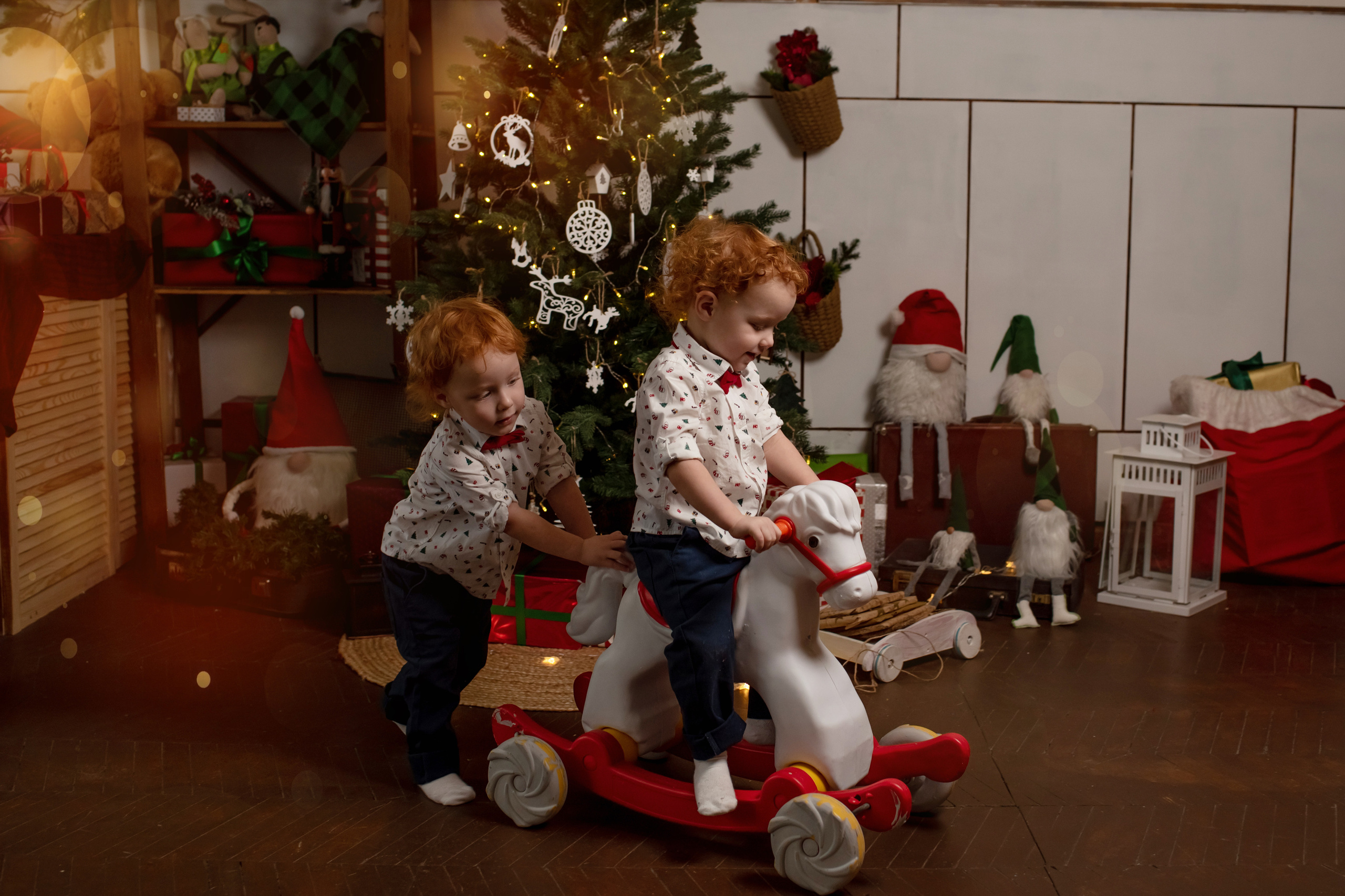 Близнецы Иосиф и Арон. Семейный и детский фотограф Оля в Тюмени