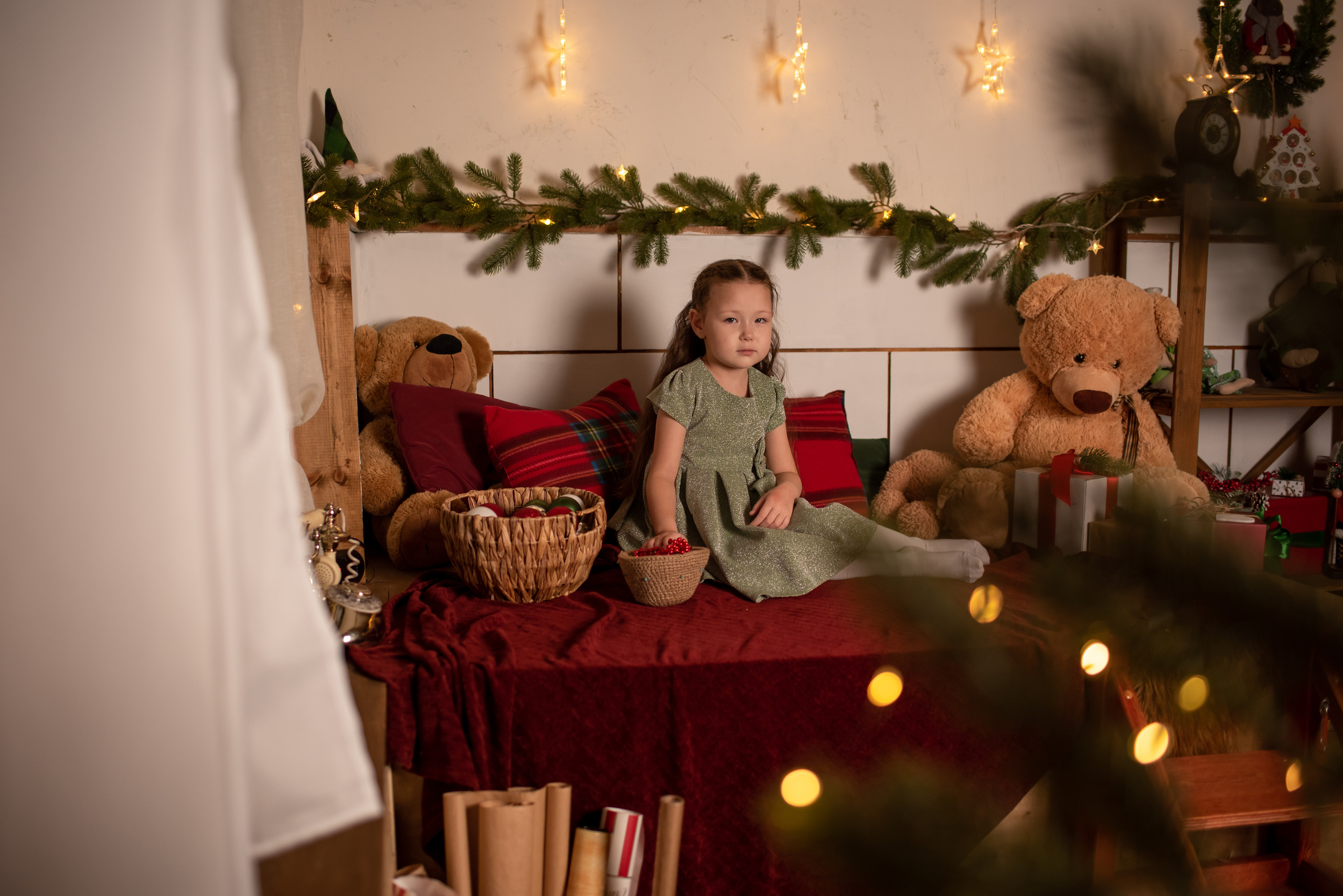 Настя в Нарнии. Семейный и детский фотограф Оля в Тюмени