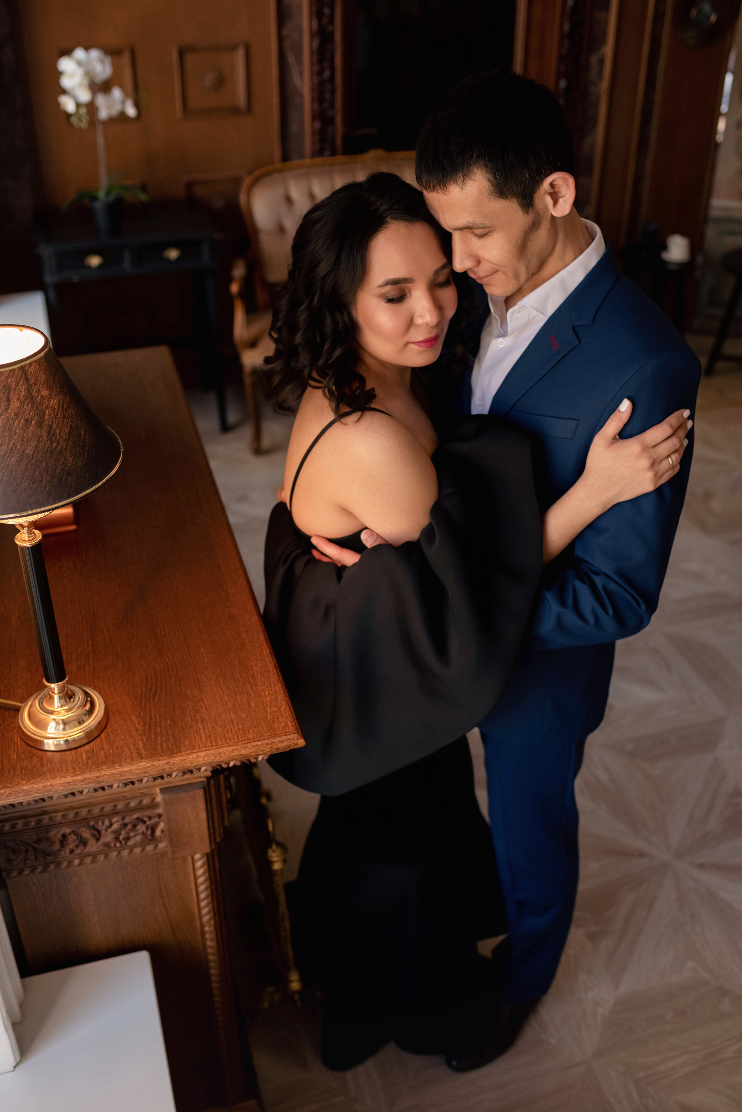 Азат, Диана и Артем в студии. Семейный и детский фотограф Оля в Тюмени