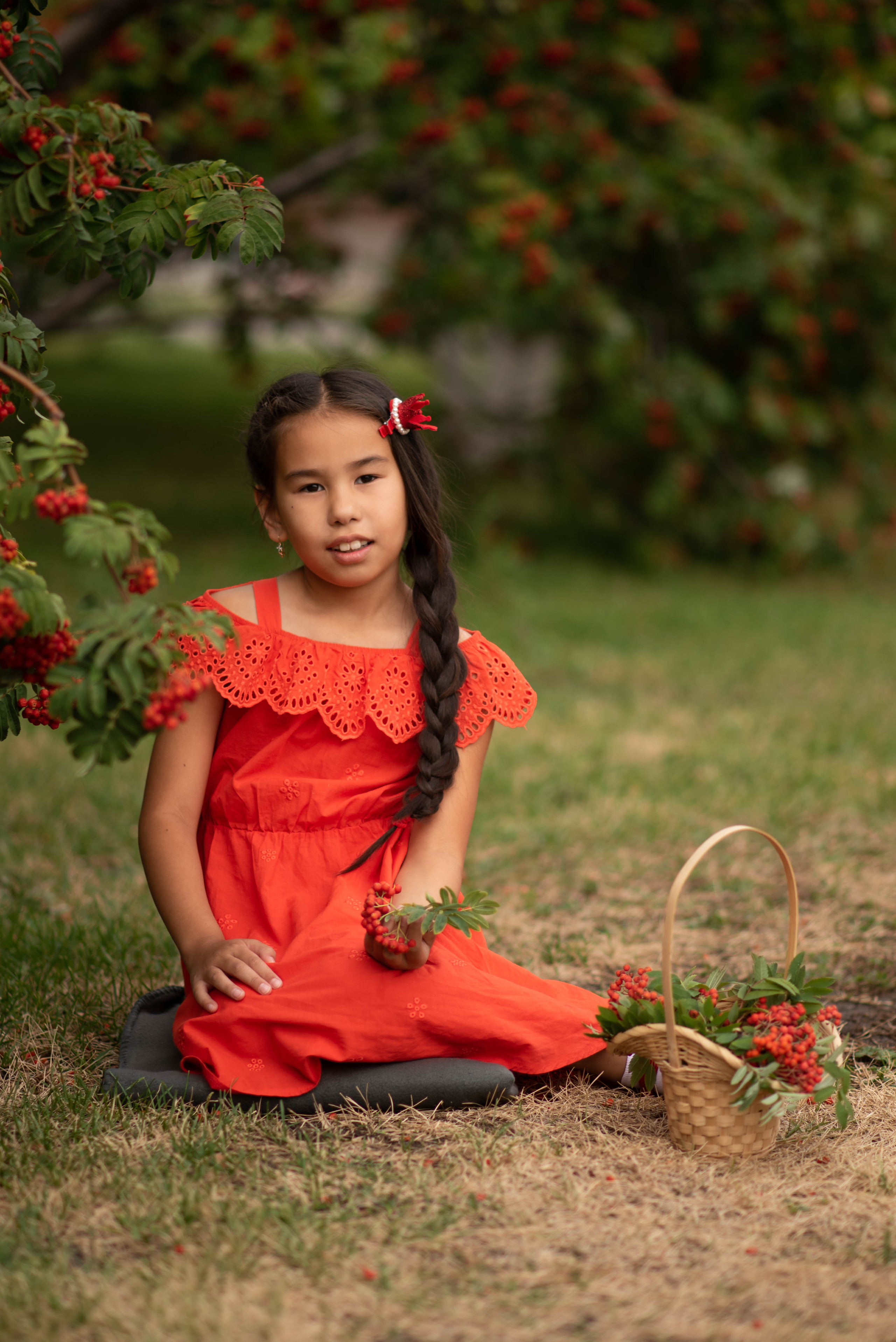 Ажар в рябинке. Семейный и детский фотограф Оля в Тюмени