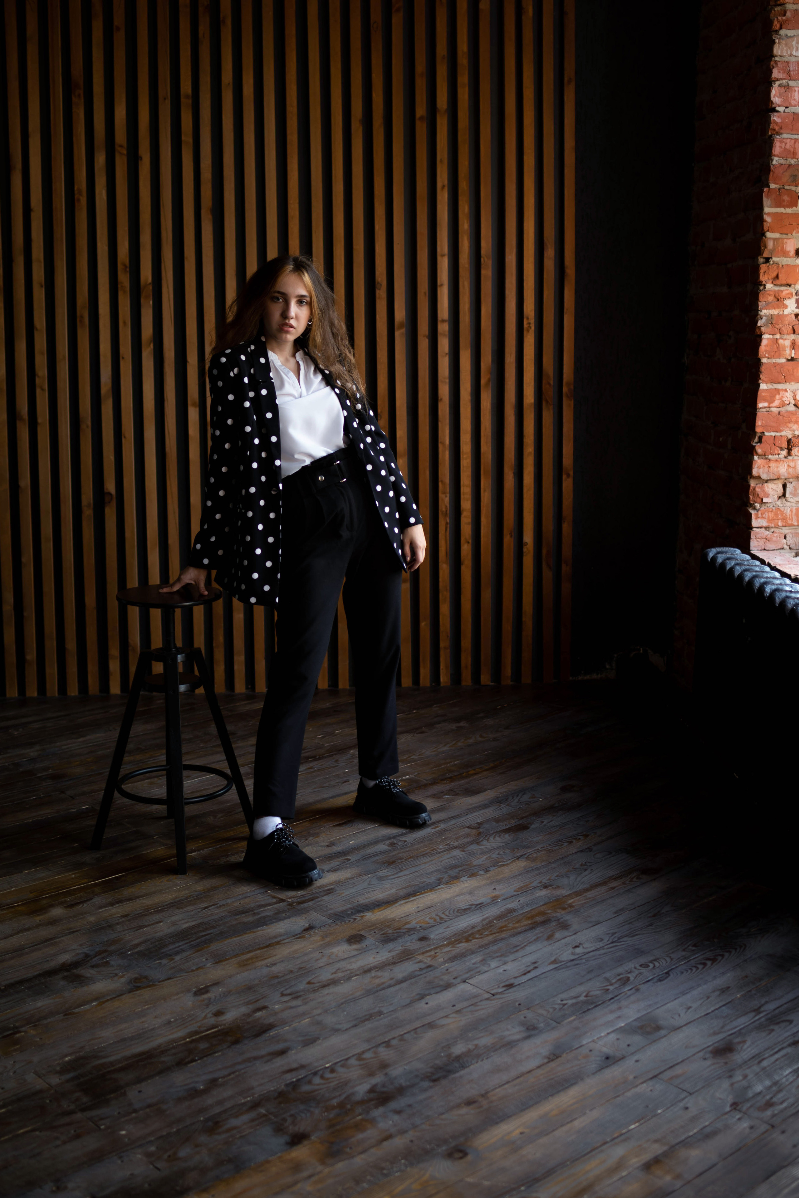 Лена в студии Муза. Семейный и детский фотограф Оля в Тюмени