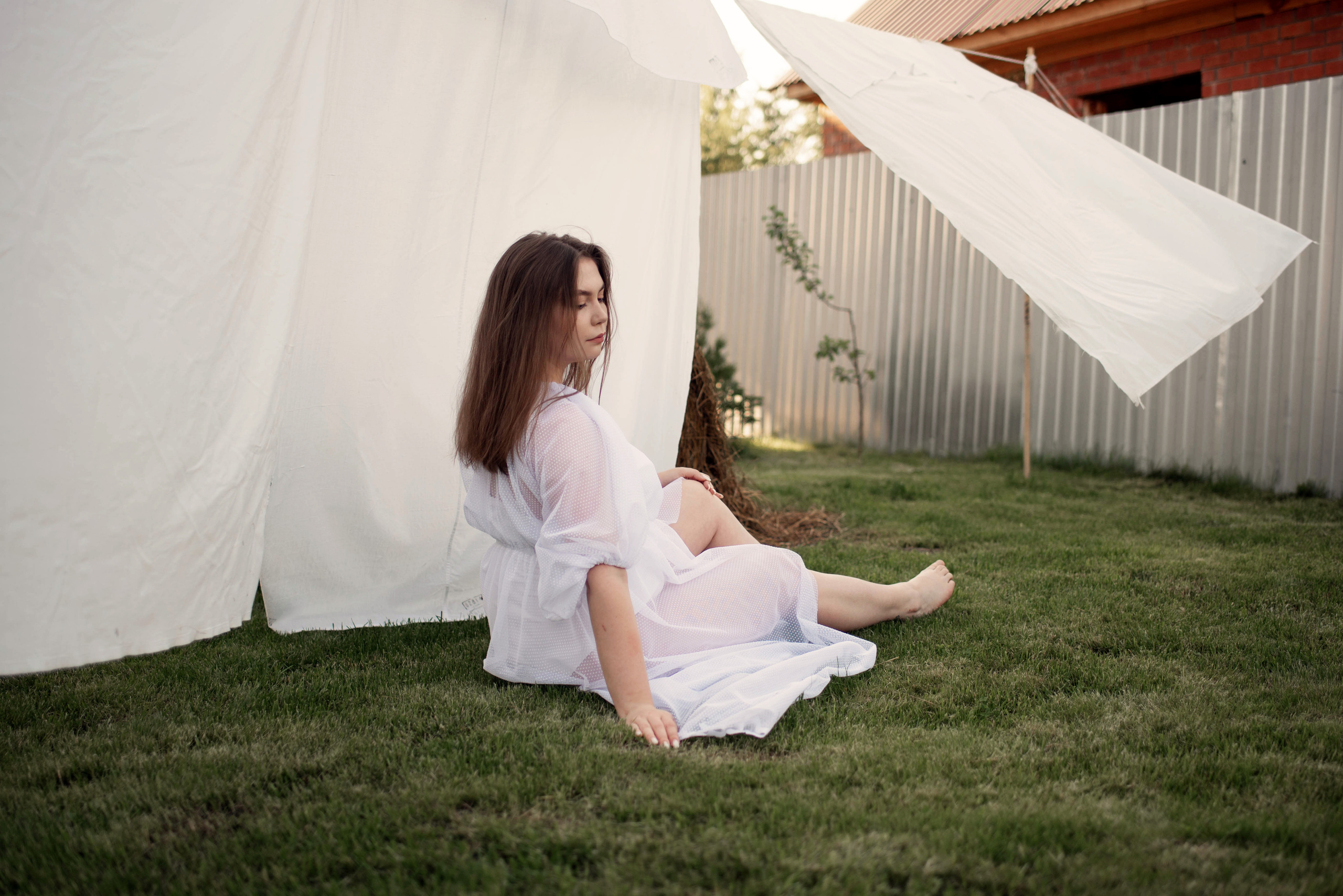 Наталия на проекте стирка. Семейный и детский фотограф Оля в Тюмени