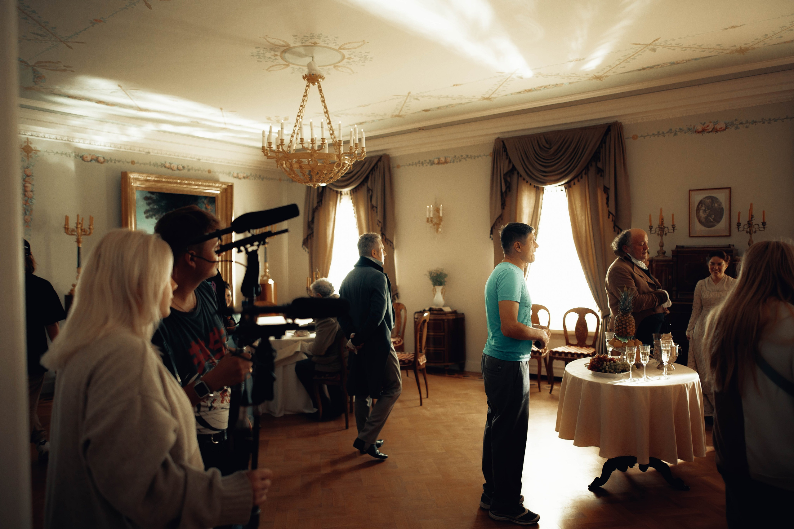 Бэкстейдж с фильма «Онегин». Фотограф Veronika Potaseva