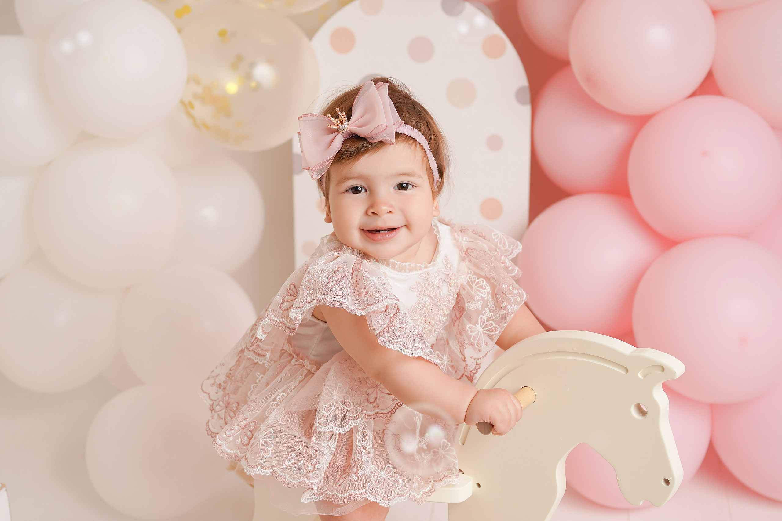 Детская фотосессия Первый годик Ариши. Детский фотограф и фотограф новорожденных в Калининград Оксана Иваний