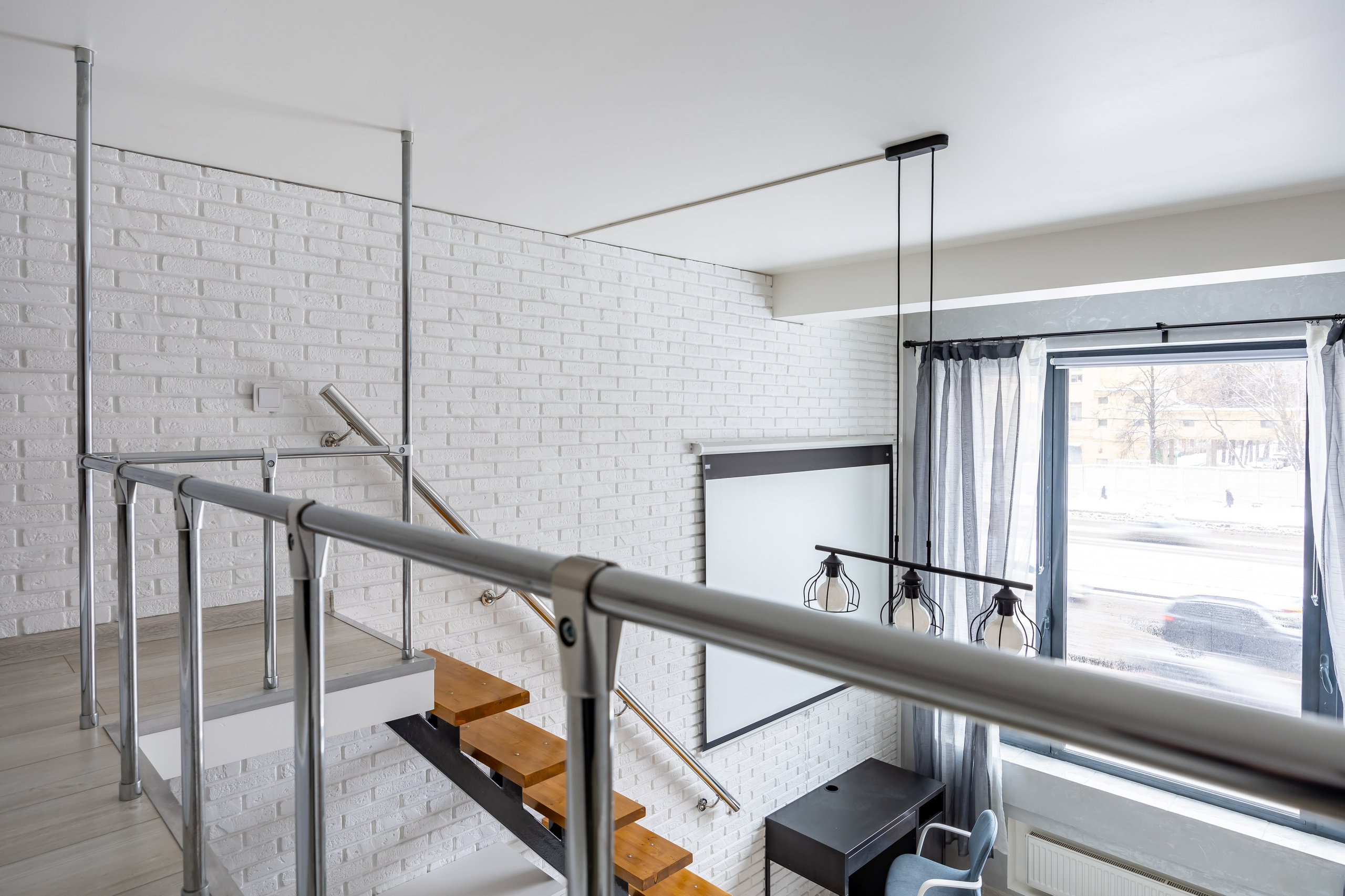 Двухуровневая студия для аренды. Интерьерный фотограф в Москве Сергей Чекмезов