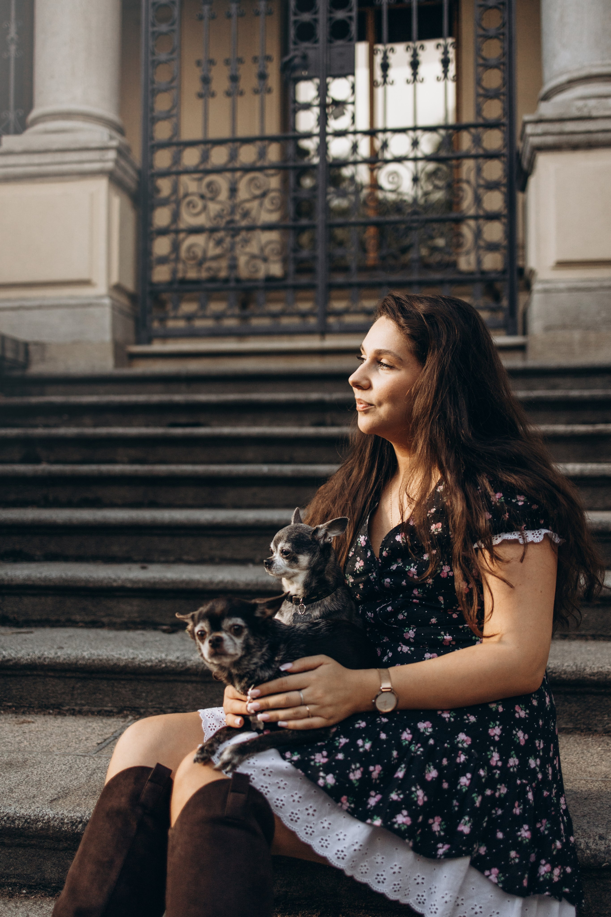 Даша и ее мальчики. Фотограф — Анималист | Санкт-Петербург