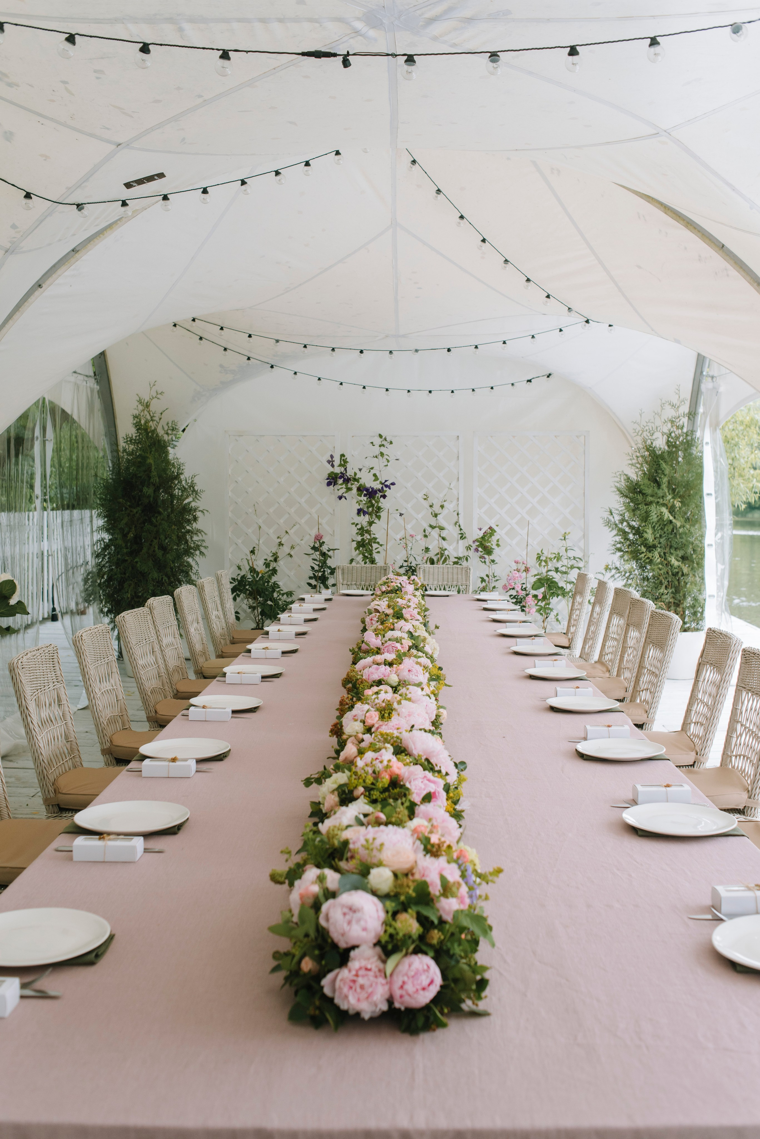 Ресторан Причал. Оформление свадеб, декор свадеб Вера Маркова, Москва